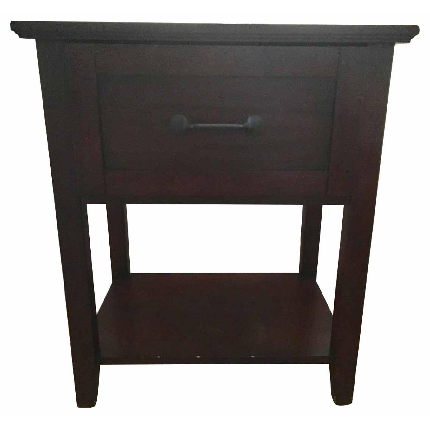 Pottery Barn Stratton Side Table AptDeco