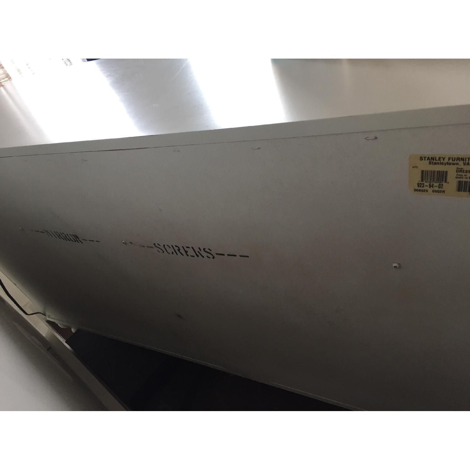 Stanley Furniture White Wooden Dresser - image-4