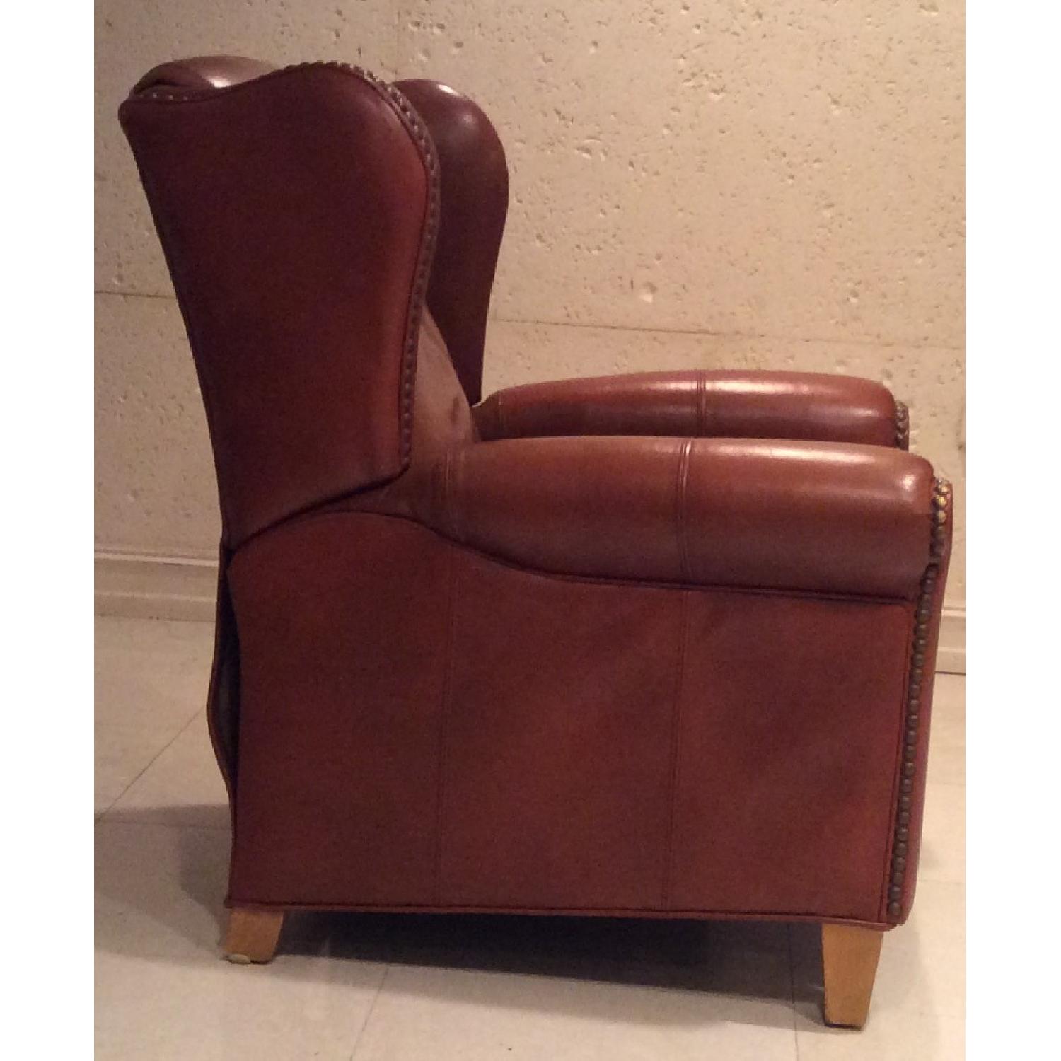 Ethan Allen Leather Recliner - image-1