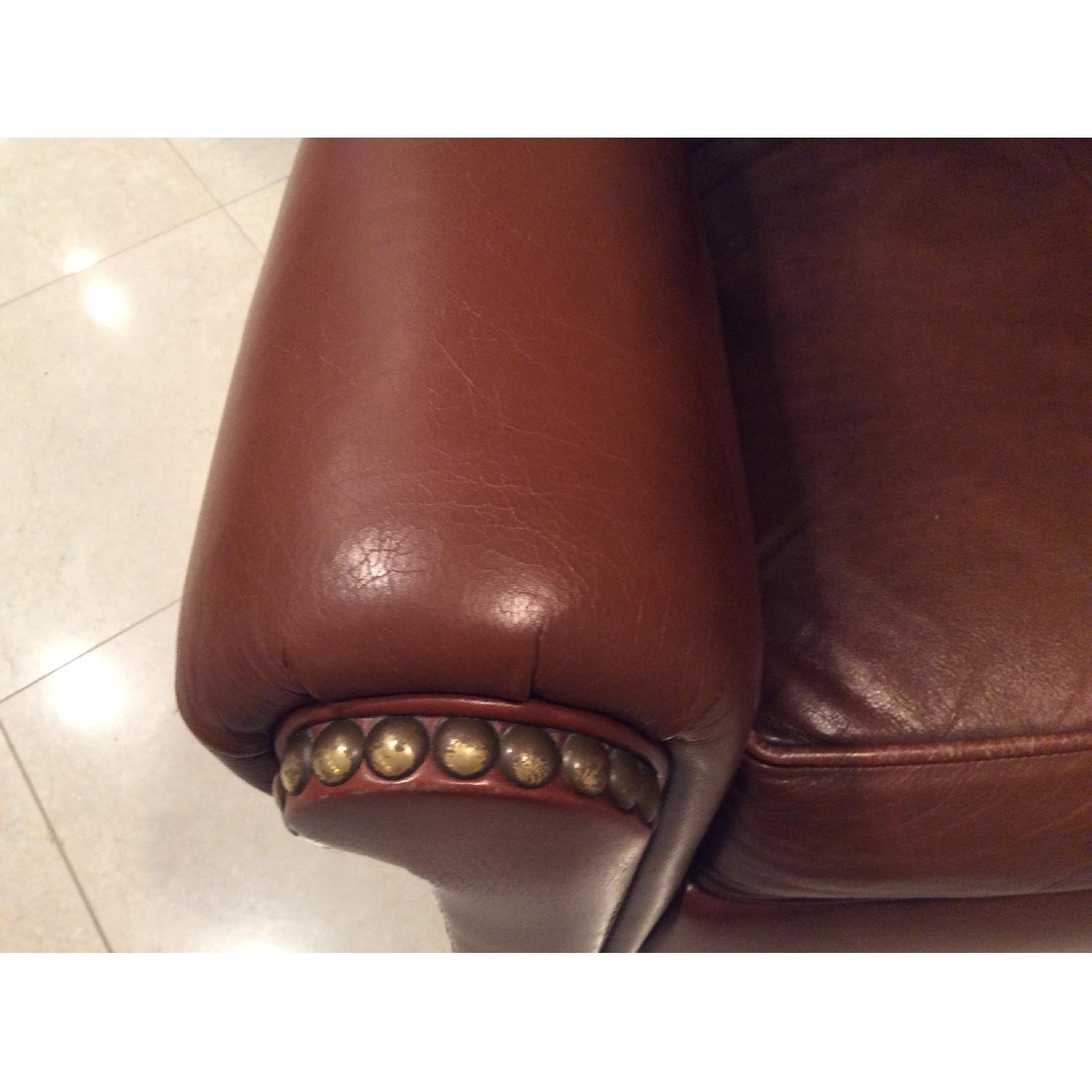 Ethan Allen Leather Recliner - image-7