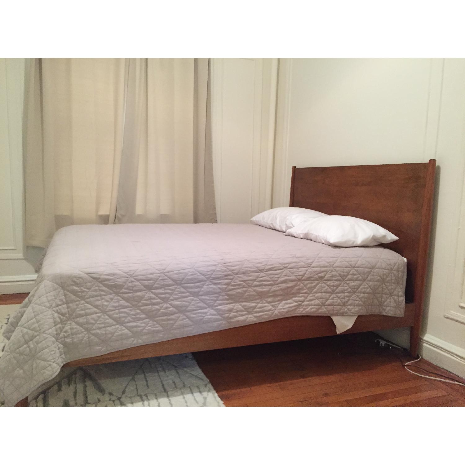 West Elm Mid-Century Queen Bed Frame - image-2
