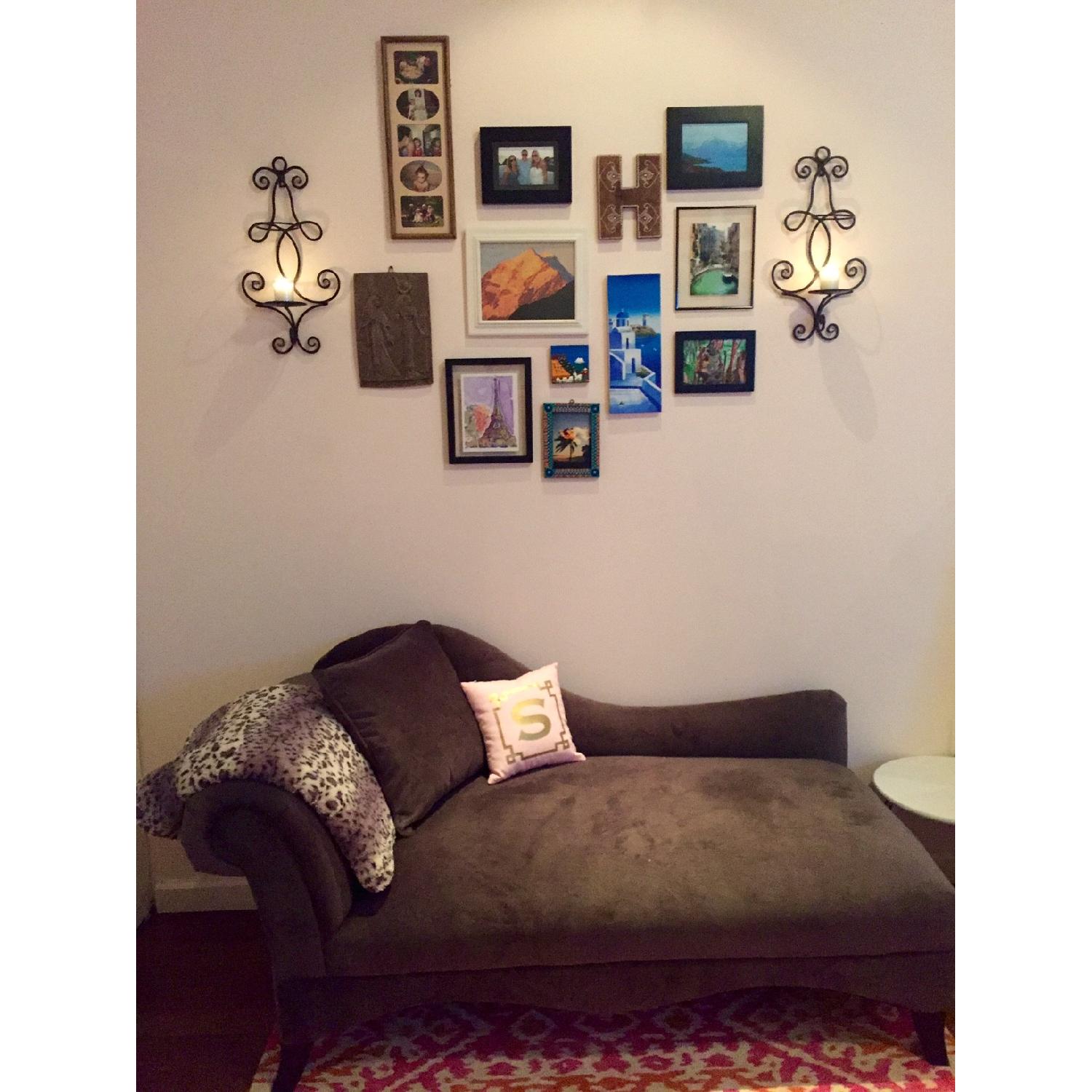 Bob's Dark Grey Chaise Lounge - image-1
