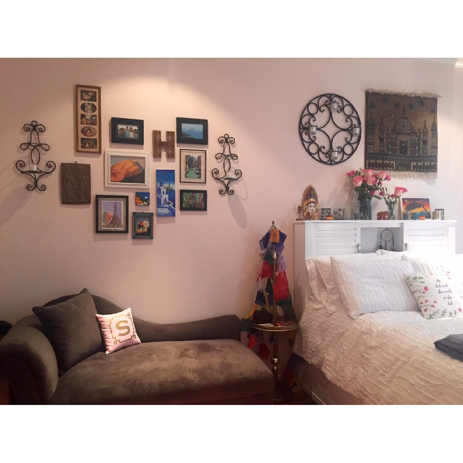 Bob's Dark Grey Chaise Lounge - image-2