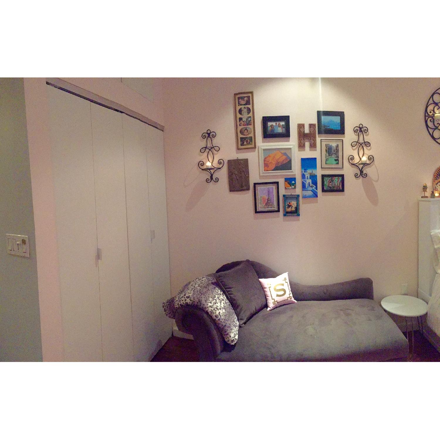 Bob's Dark Grey Chaise Lounge - image-3