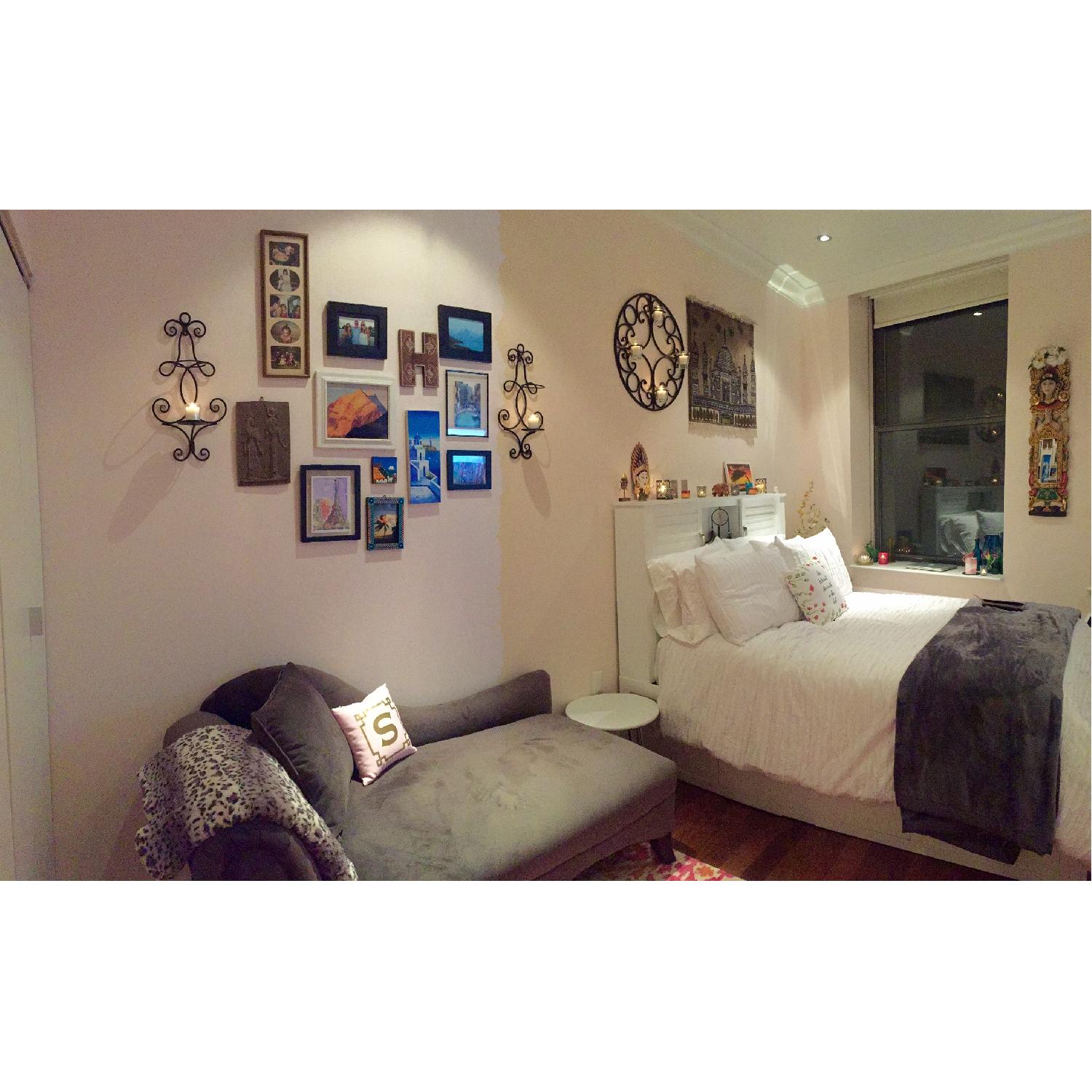 Bob's Dark Grey Chaise Lounge - image-6