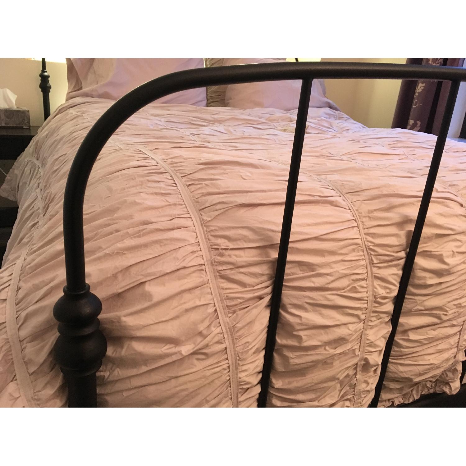 Ikea Queen Size Metal Bed Frame - image-2