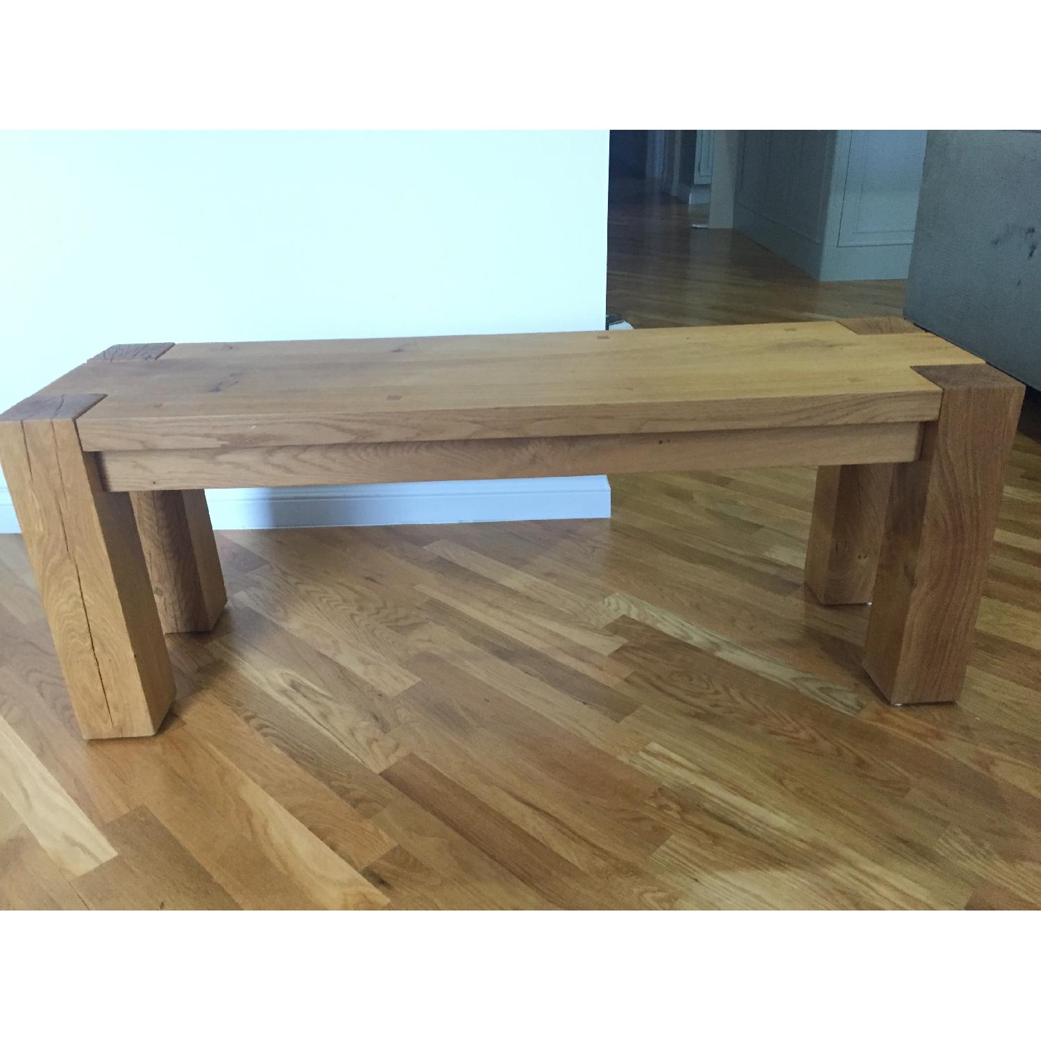 Crate & Barrel Big Sur Bench - image-3