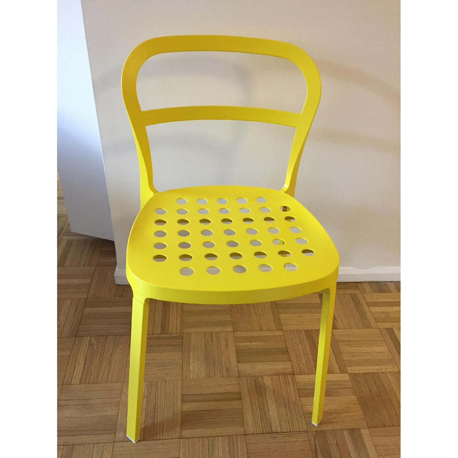 Ikea Reidar Indoor/Outdoor Aluminum Chairs - AptDeco