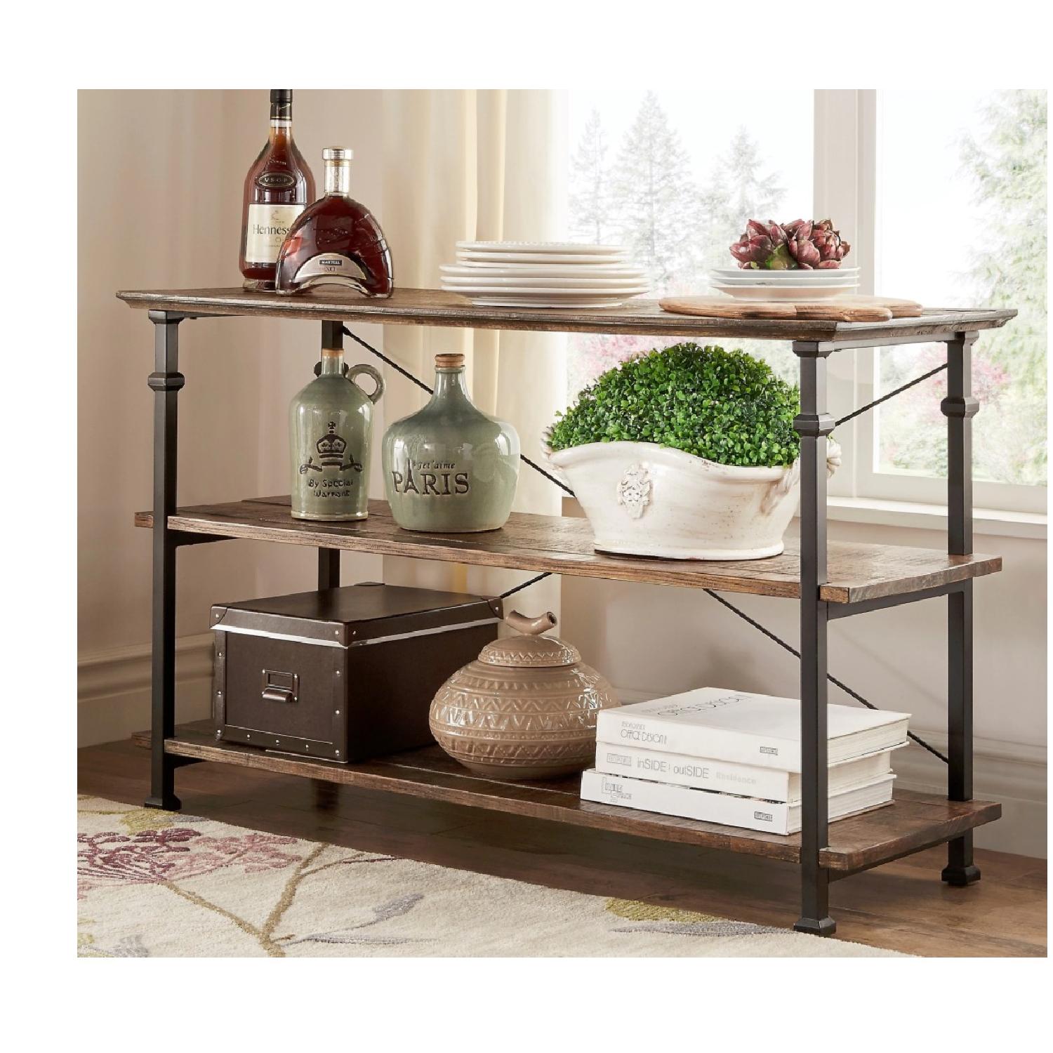 Tribecca Home Industrial TV Stand - image-2