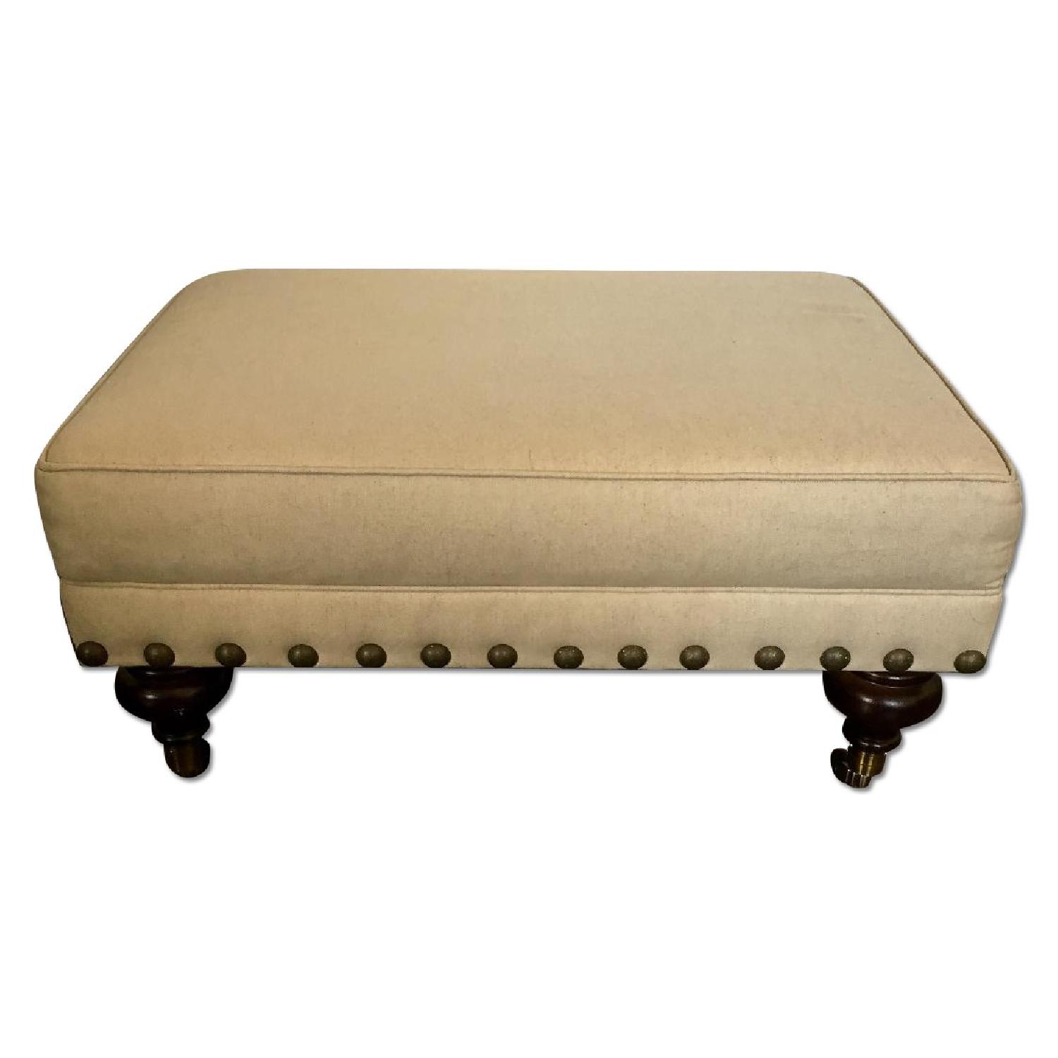 Ballard Designs Ottoman - image-0