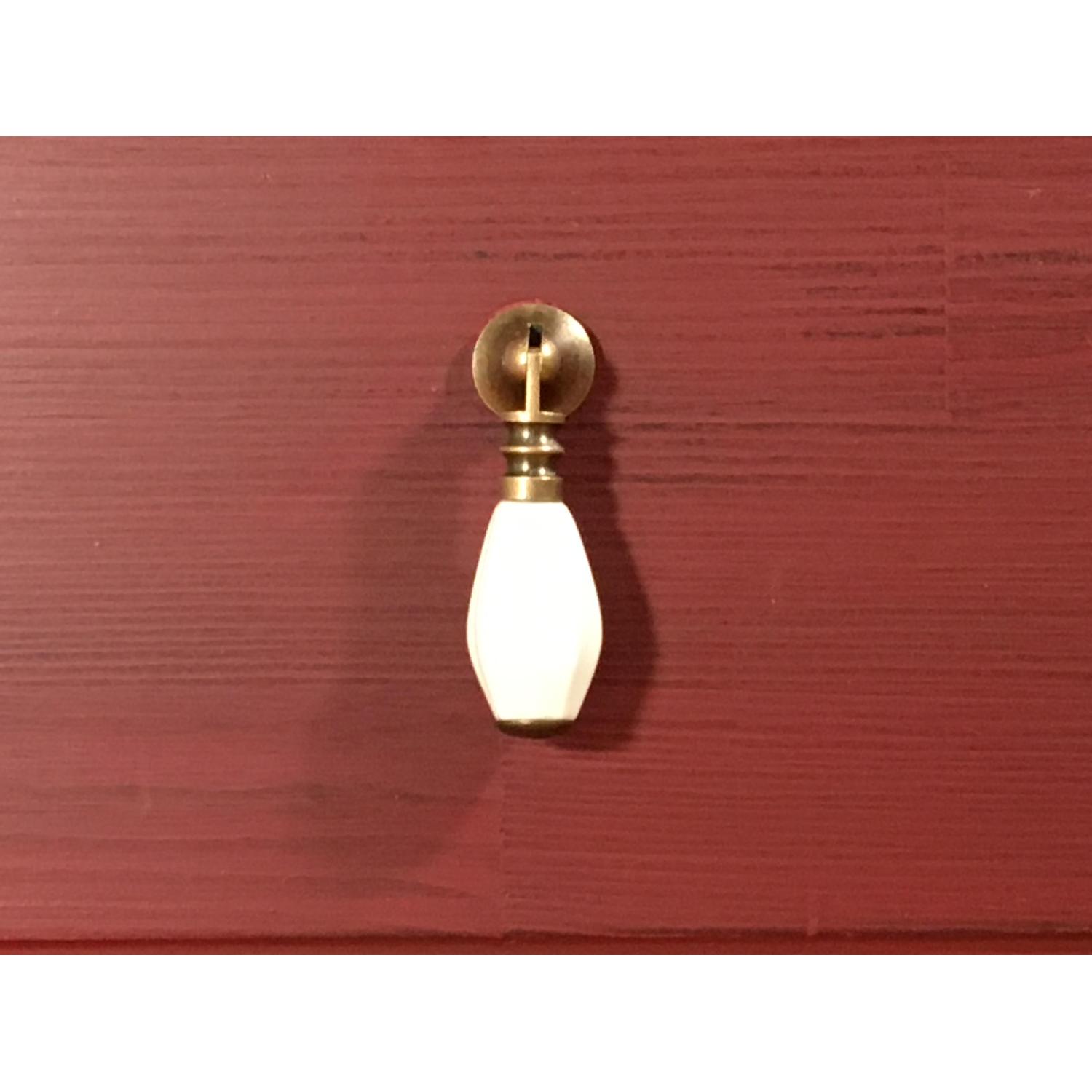 Burgundy Nightstand - image-4