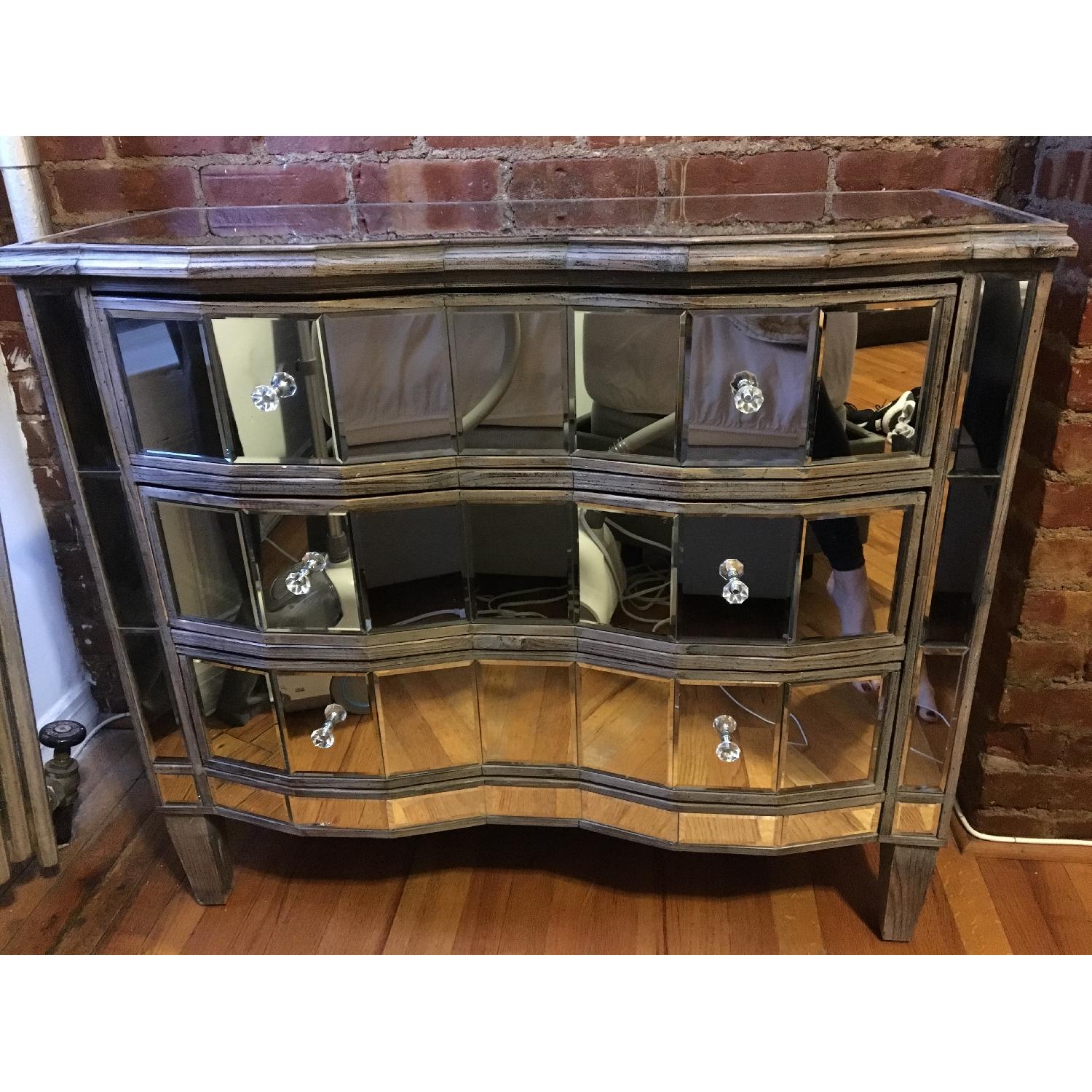 Privilege International Mirrored Dresser - image-1