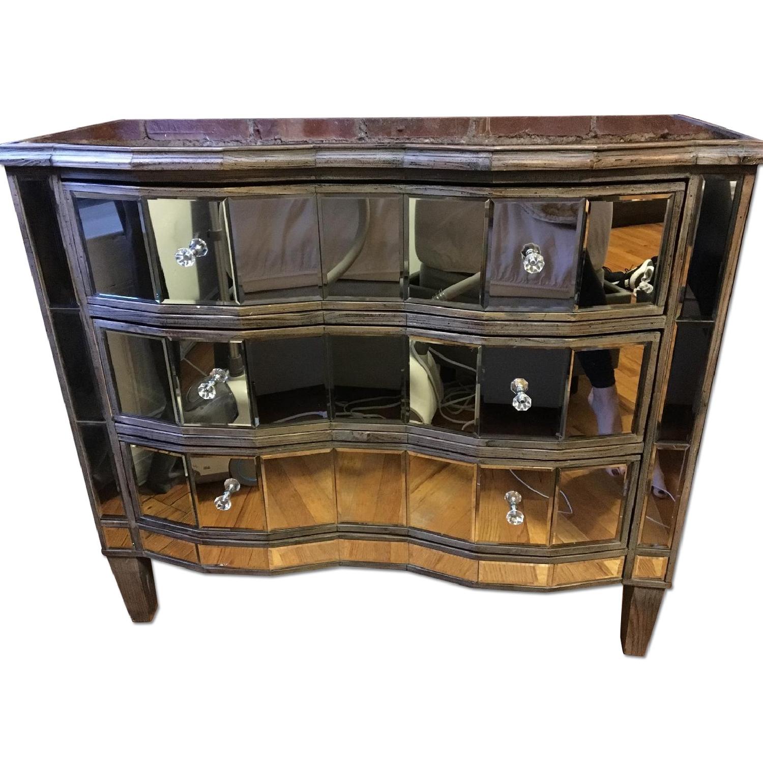 Privilege International Mirrored Dresser - image-0