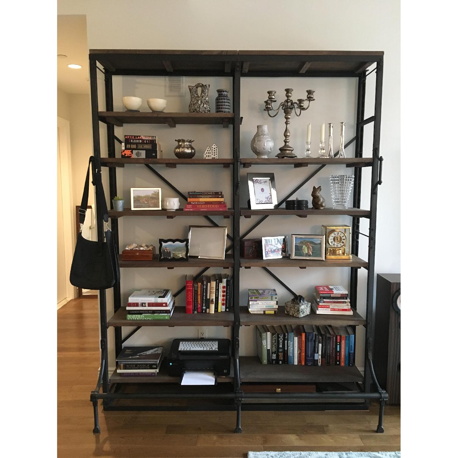Restoration Hardware French Library Double Shelving - image-1