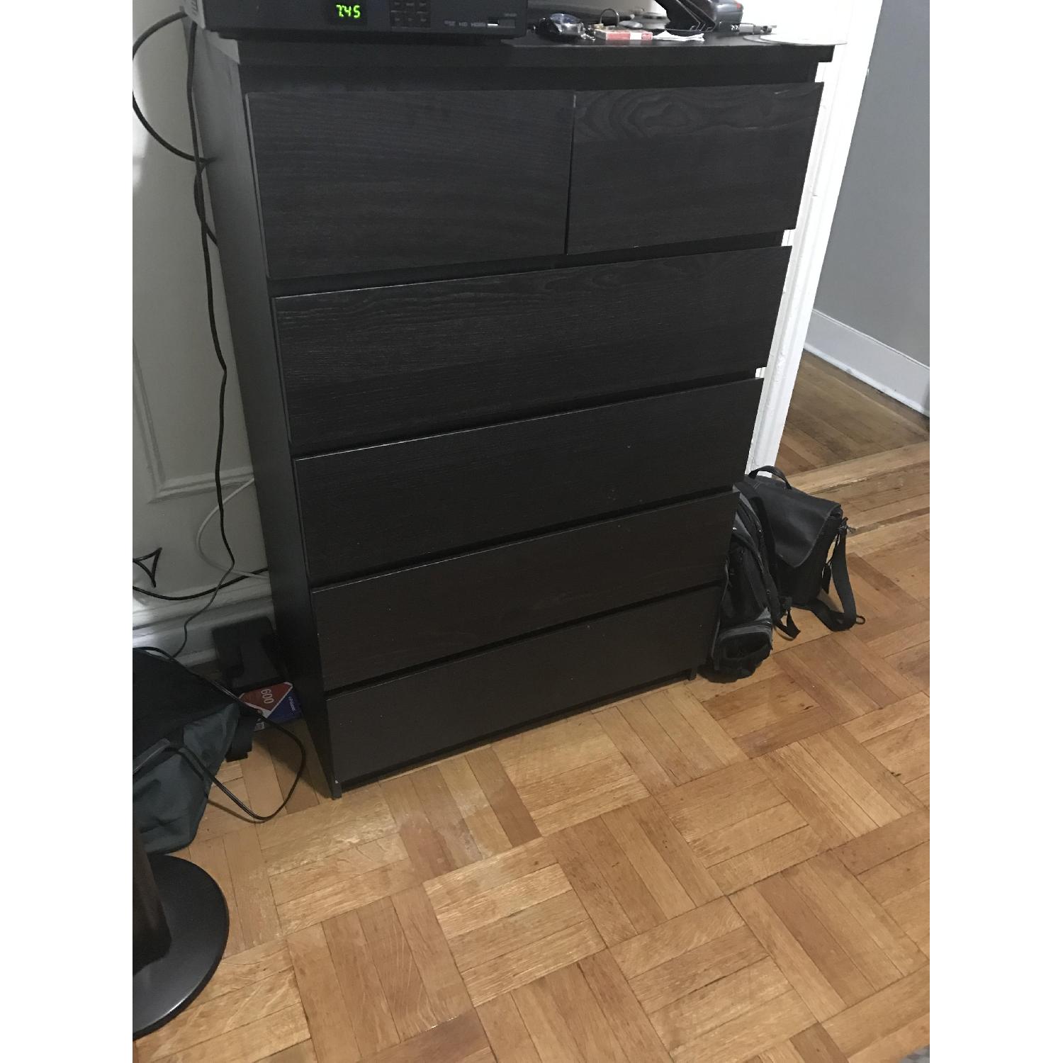 Ikea Malm 6 Drawer Dresser - image-1