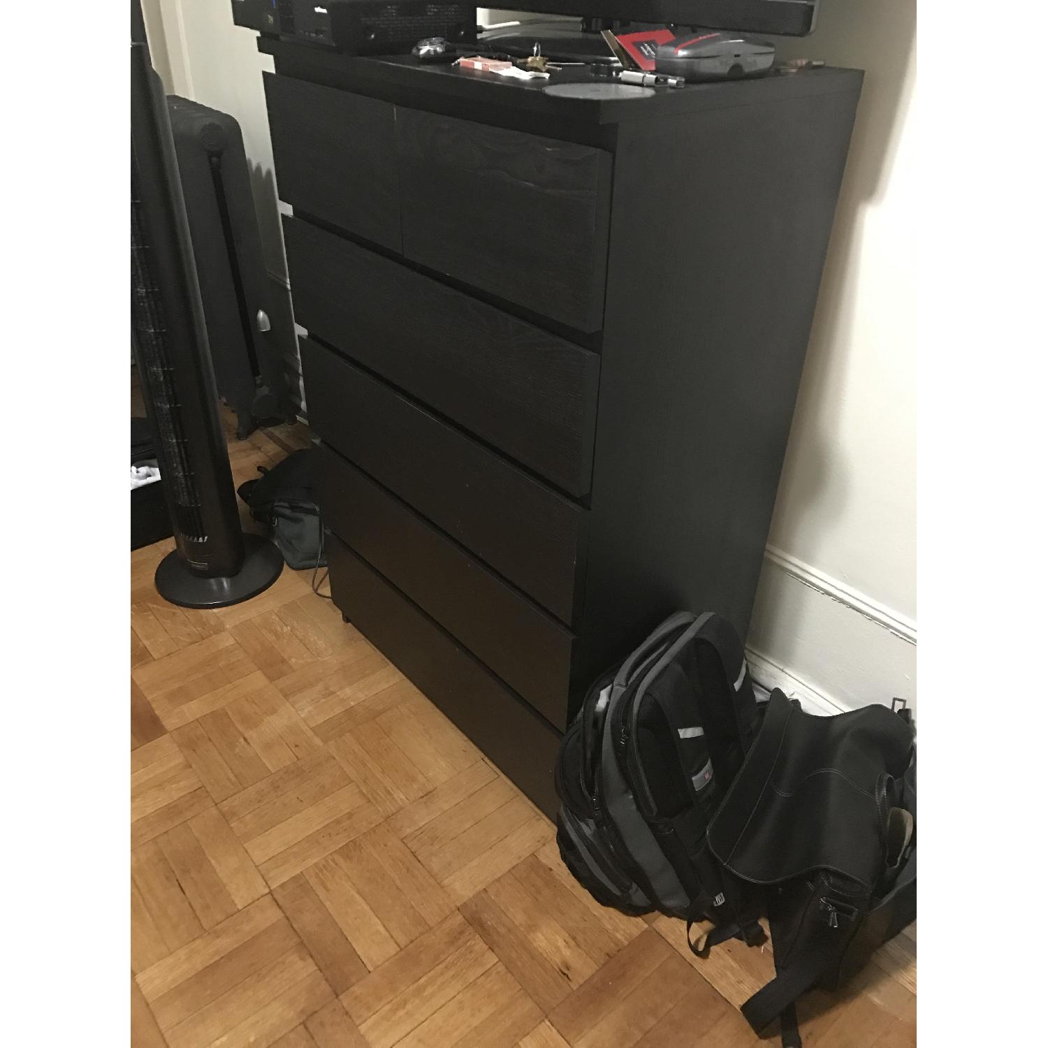 Ikea Malm 6 Drawer Dresser - image-2