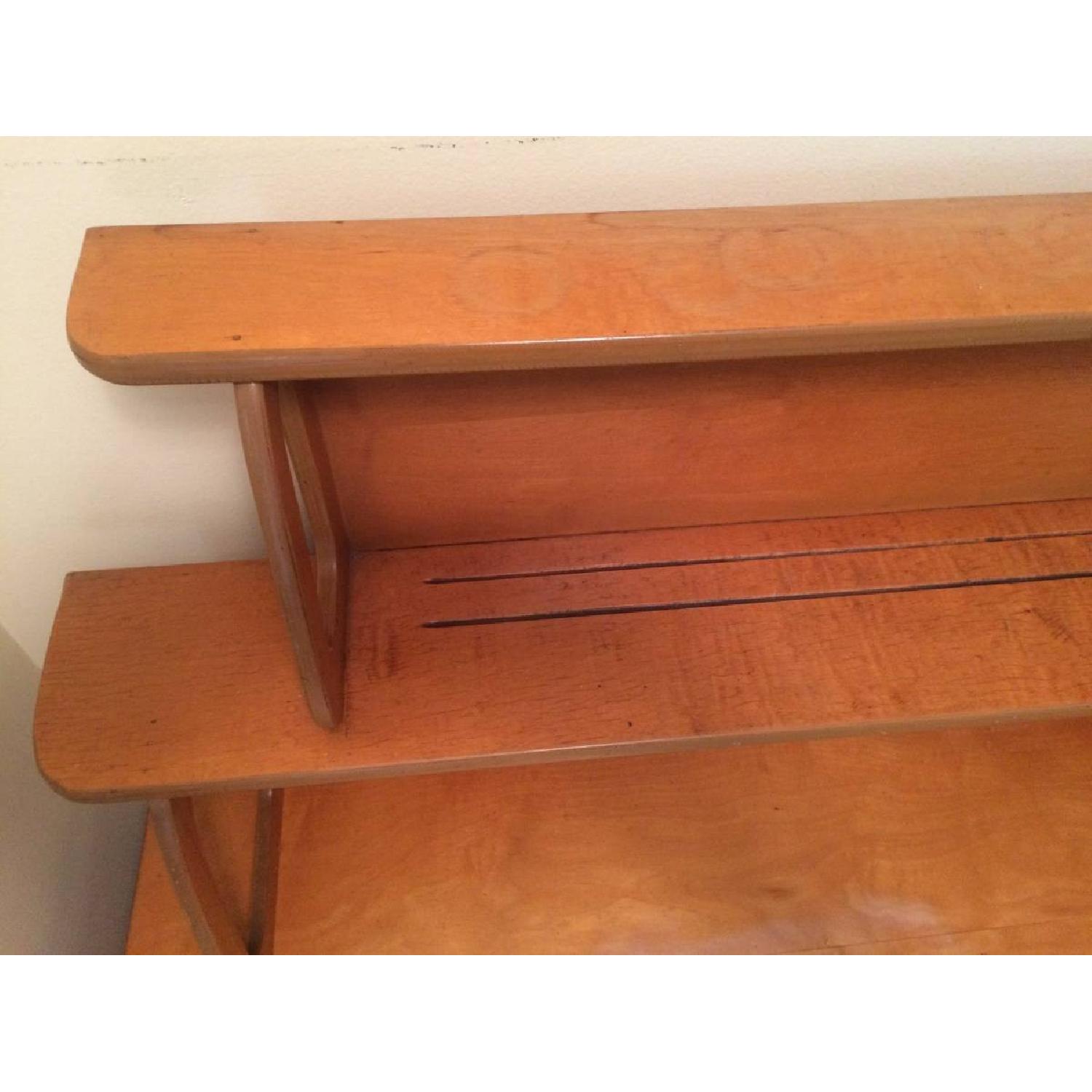 Vintage 1950s Thaden Jordan Birch Bentwood Buffet w/ Hutch - image-6