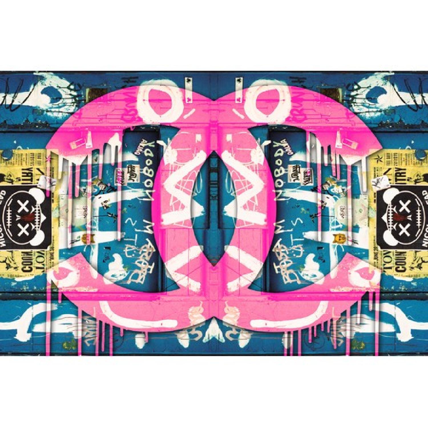 Fluorescent Palace Chanel Graffiti Art - AptDeco