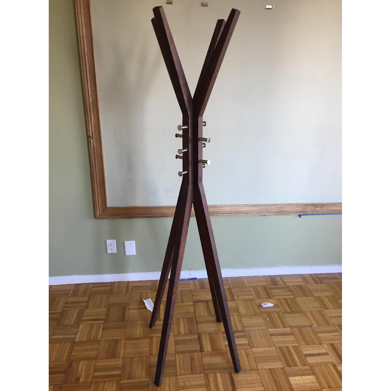 Crate & Barrel Coat Rack - image-1