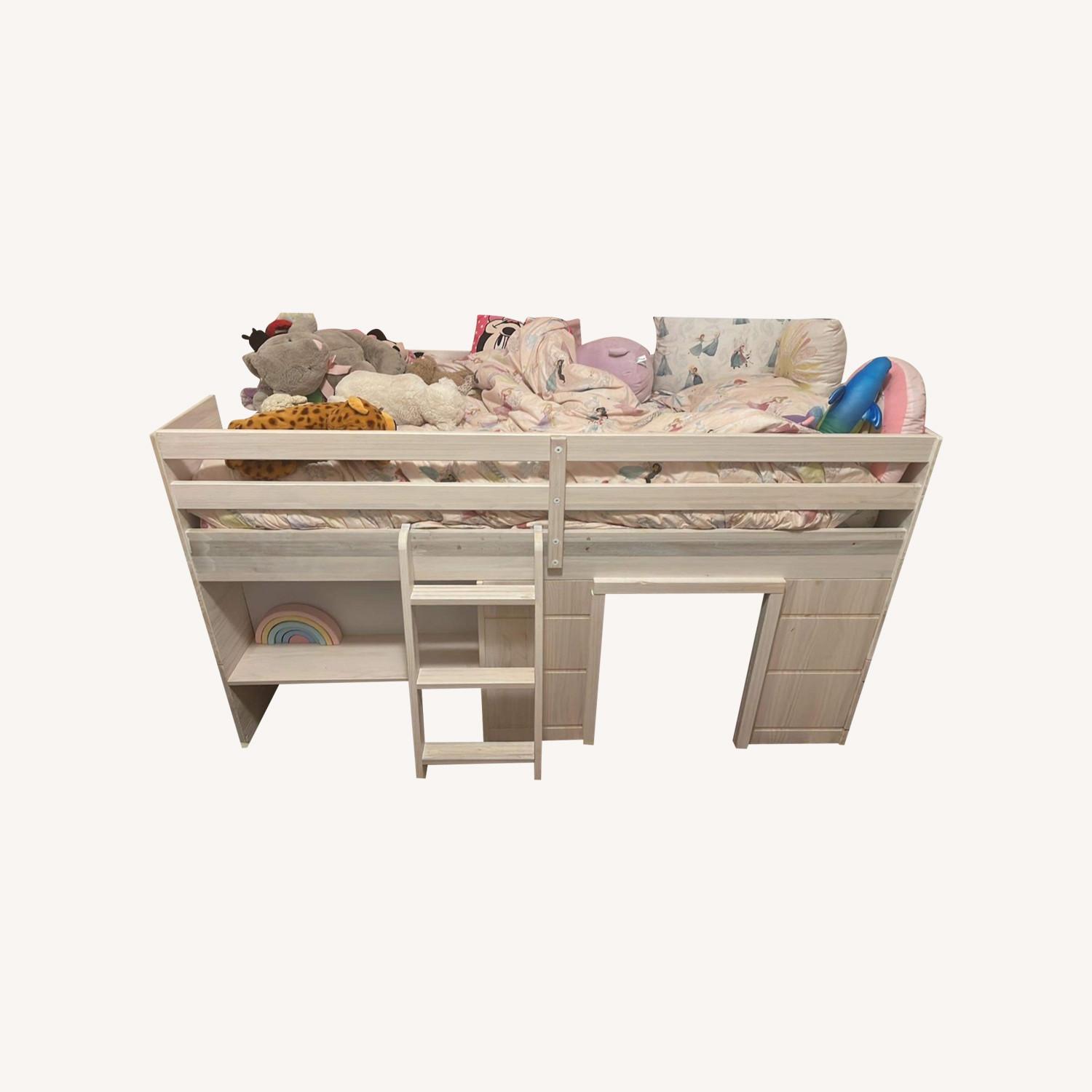 Purdy Hill Twin Solid Wood Loft Bed - image-0