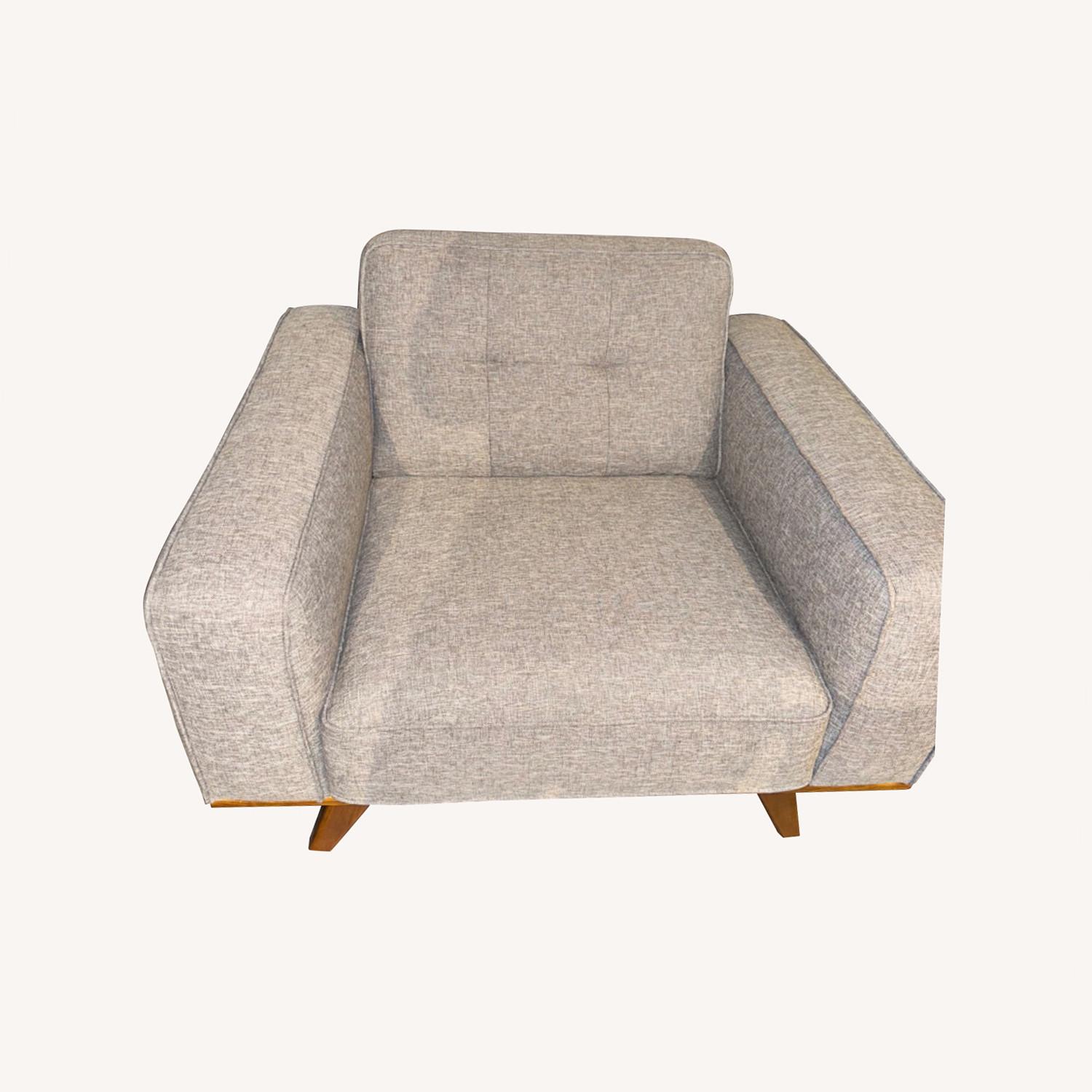 Jason Furniture CO Grey Chair AptDeco