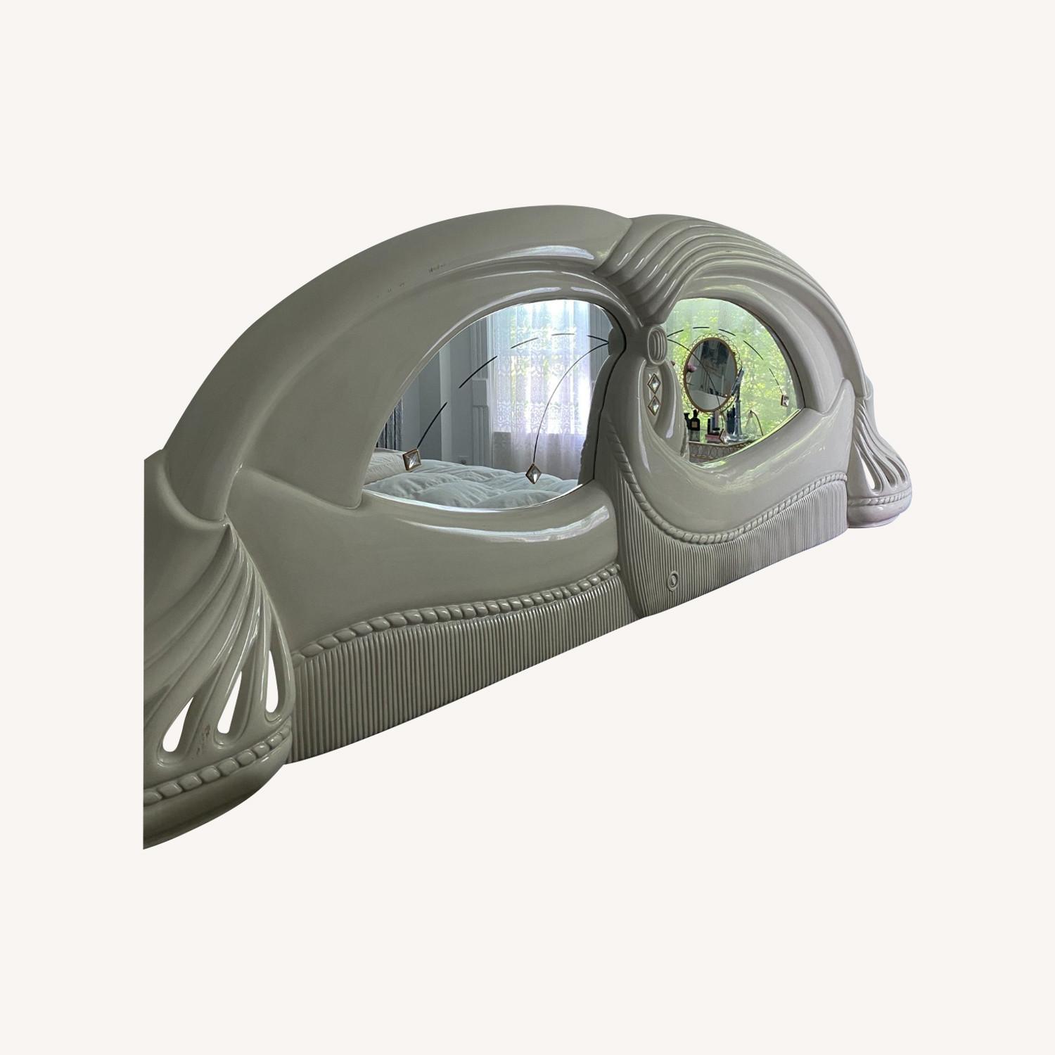 Lacquer Mirrored Light-Up Headboard - image-0