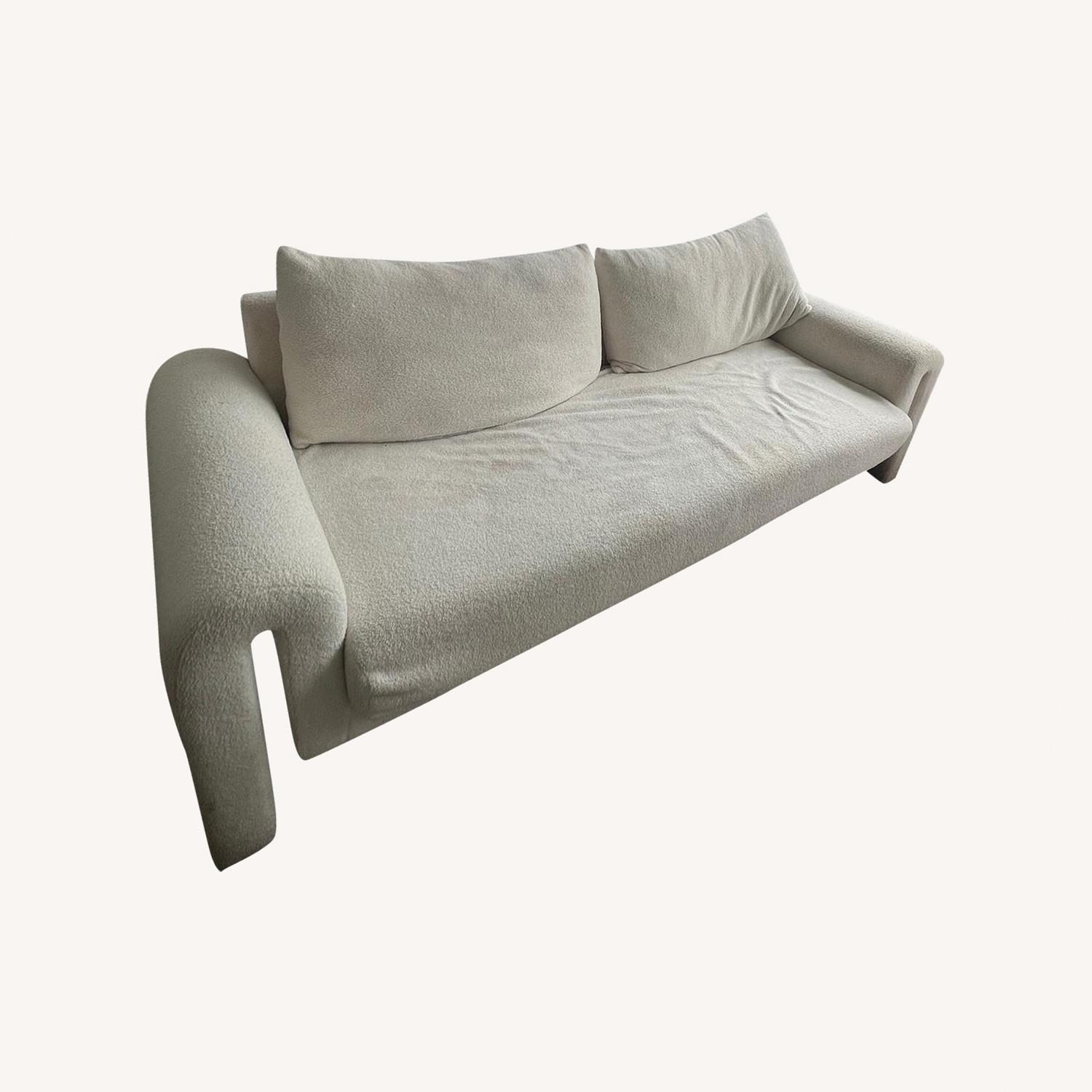 Living Spaces Sherpa Sofa - image-0