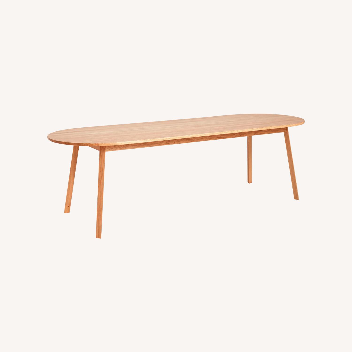 HAY Oval Triangle Leg Table - image-0