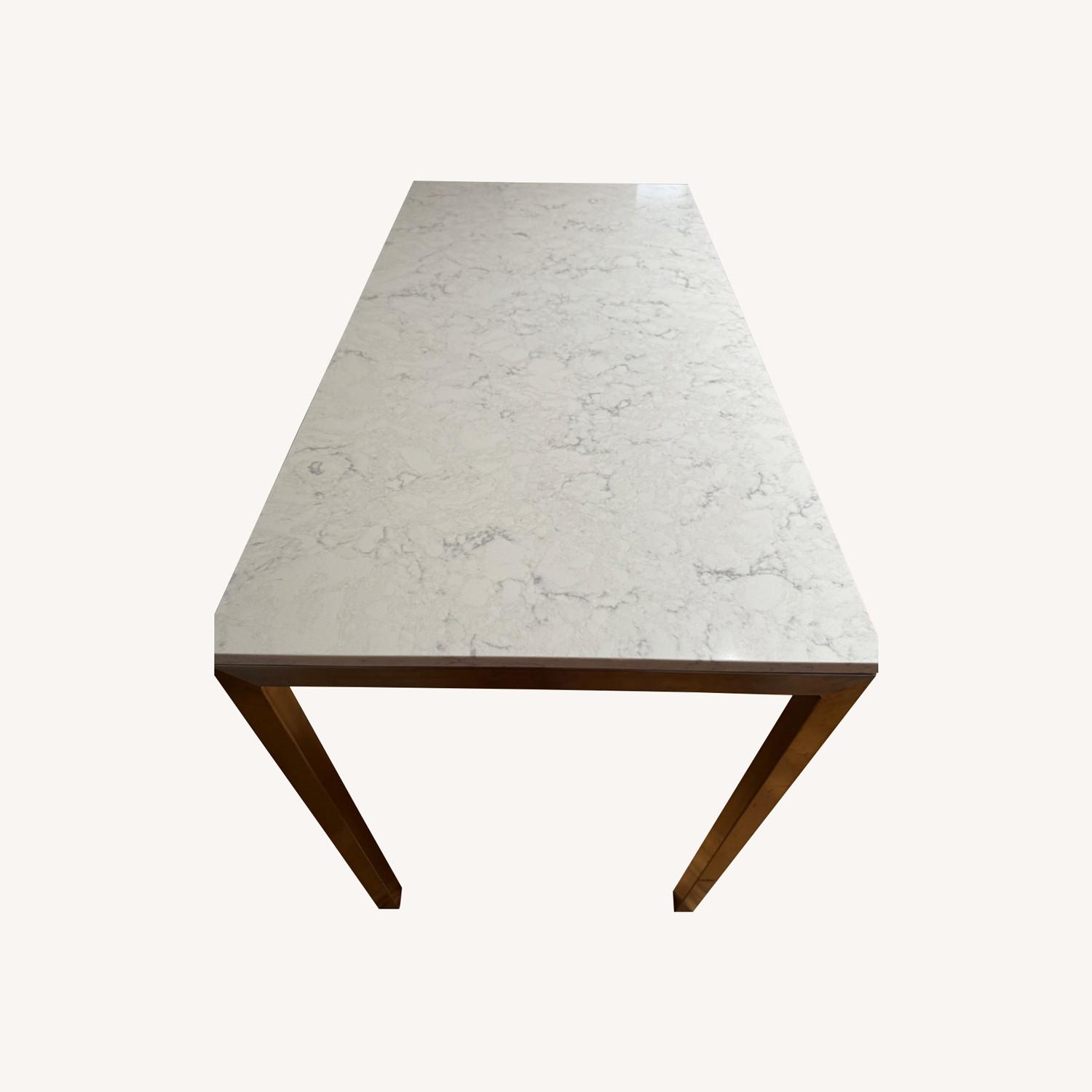 Room & Board Parsons Counter Table Marble Quartz - AptDeco