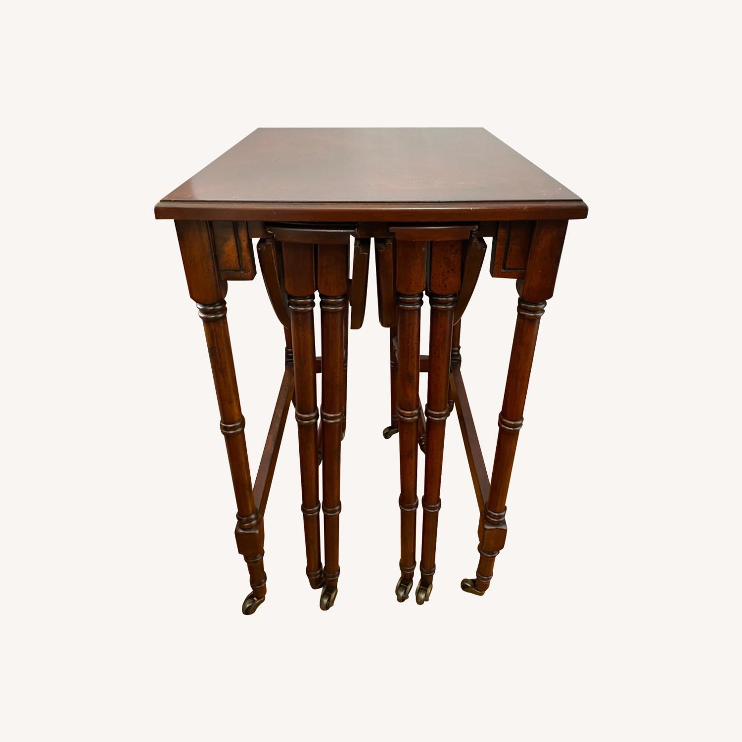 Traditional Nest Table Set of 3 - image-0