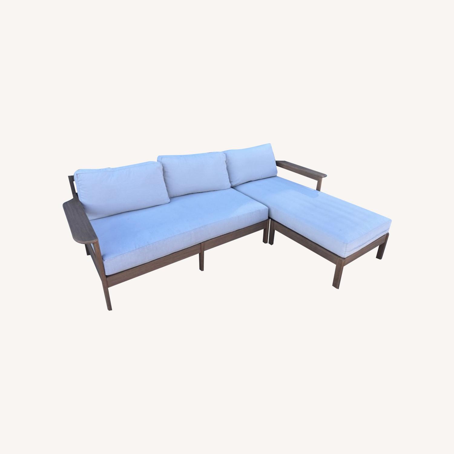 West Elm Outdoor Sectional AptDeco