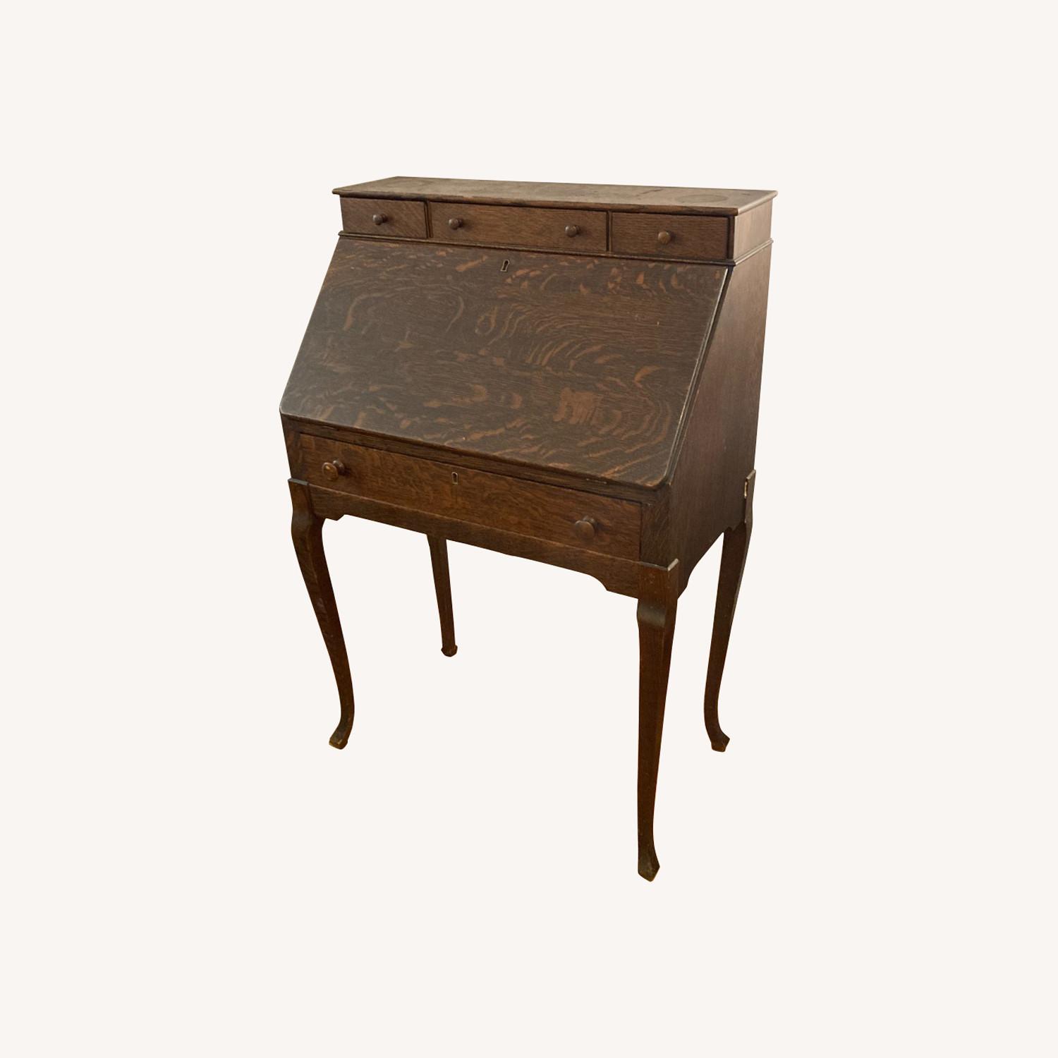Antique Secretary Desk - image-0