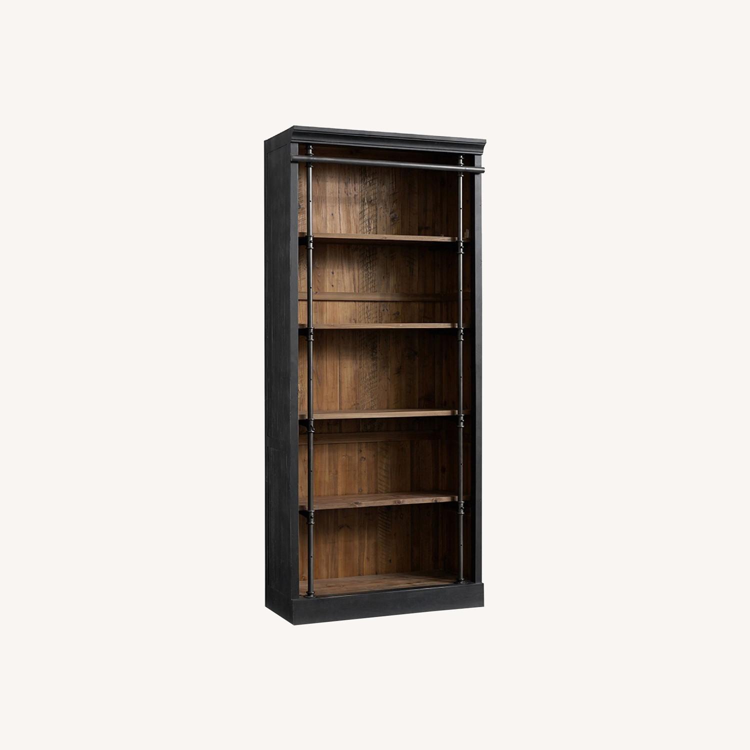 Pottery Barn Gavin Reclaimed Wood Bookcase - image-0