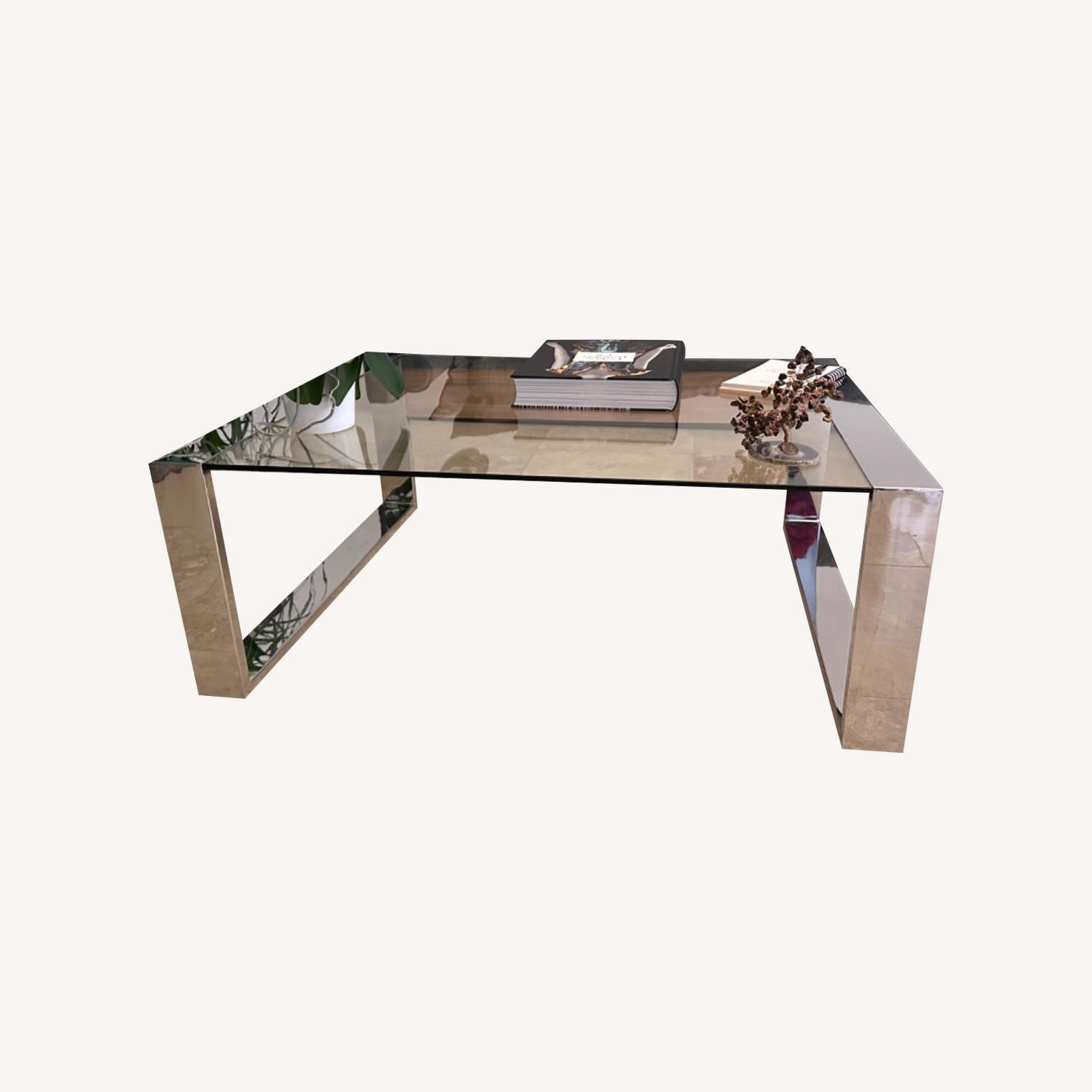 Modani Glass Coffee Table - image-0