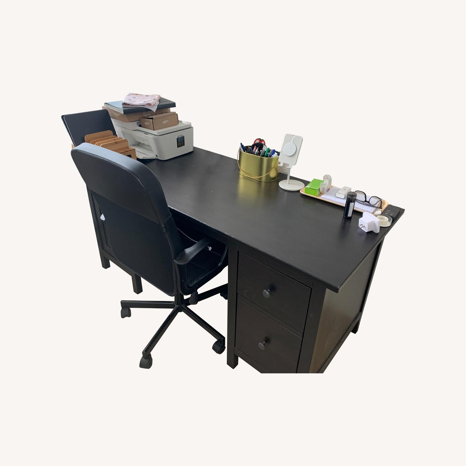 IKEA Work Desk and Chair - image-0