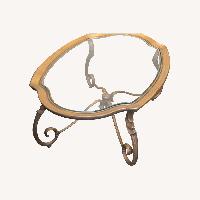 Lane Scroll Leg Coffee Table