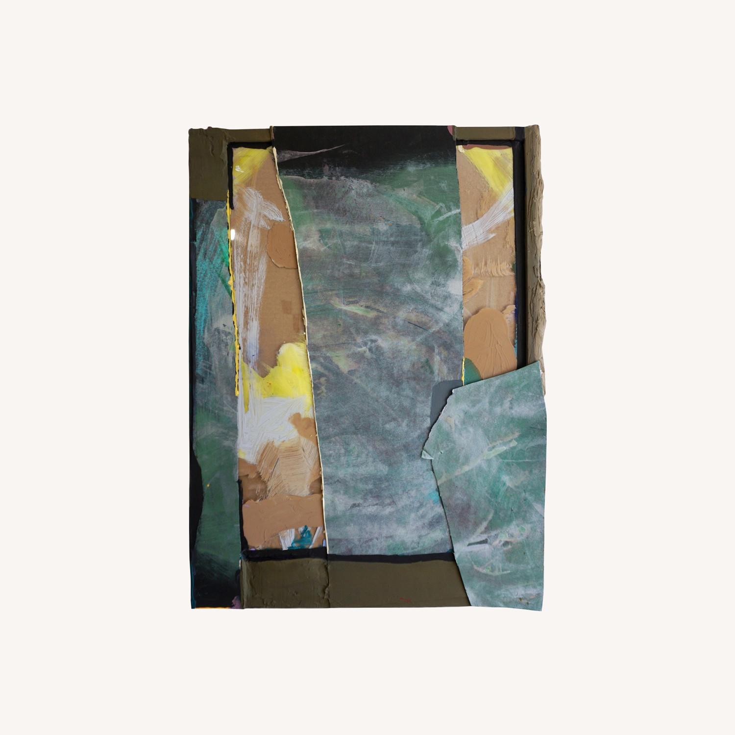 Abstract Deconstructed Picture Frame Painting - image-4