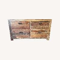 Distressed Hardwood Dresser