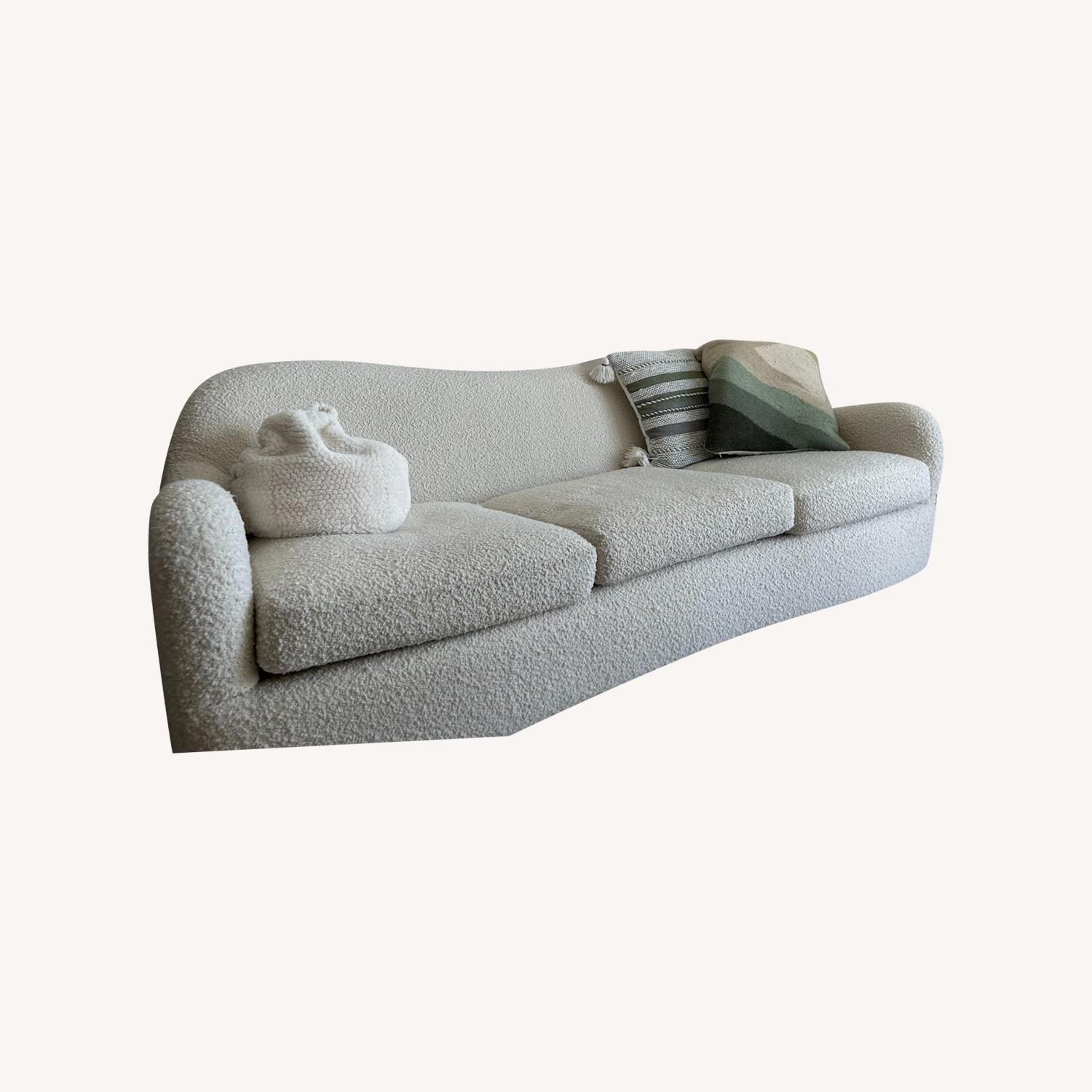 CB2 Bacio Cream Bocle Sofa - AptDeco
