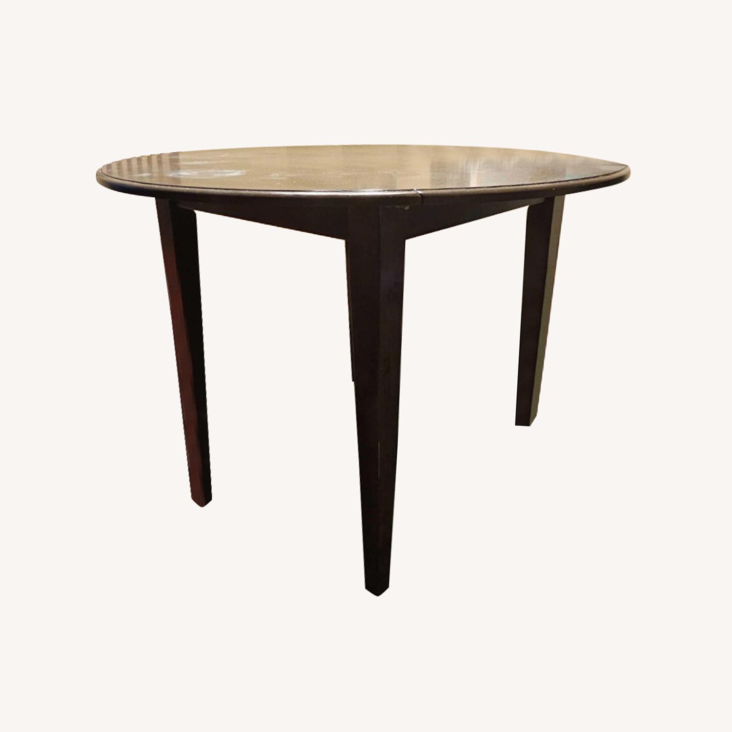 Brown Wood Dining Table - image-0