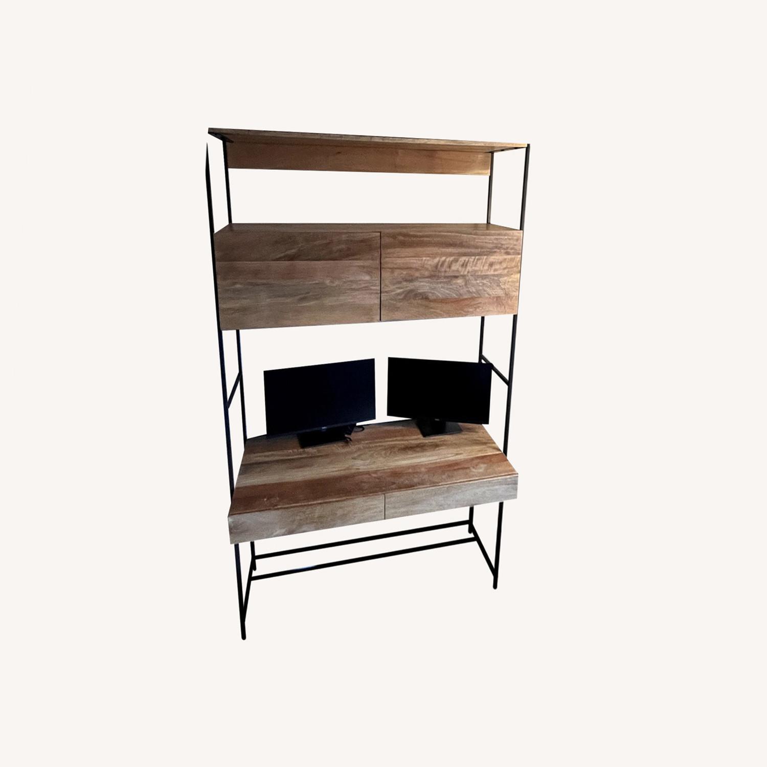 West Elm Industrial Modular Wall Desk - image-0