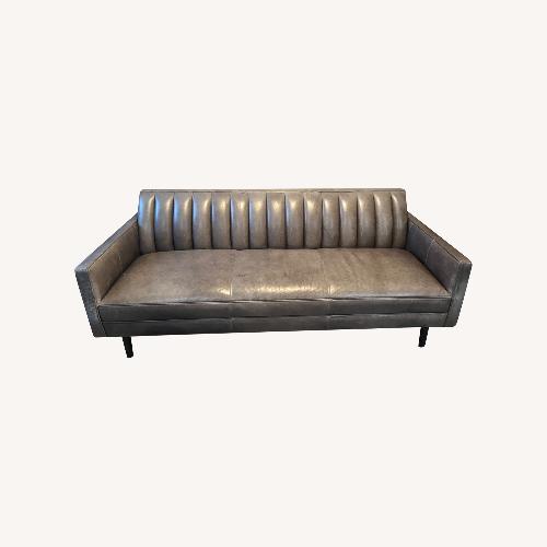 Used Room & Board Goodwin Leather Sofa for sale on AptDeco