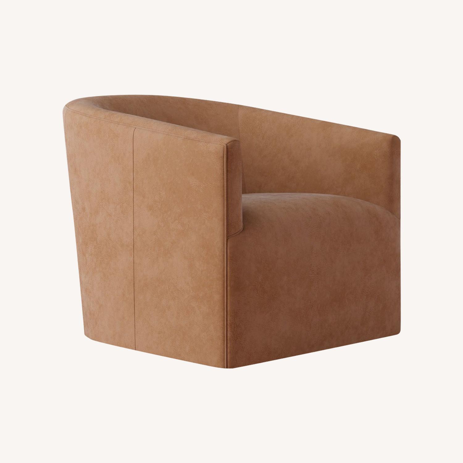 Pottery Barn Baldwin Swivel Chair - image-0