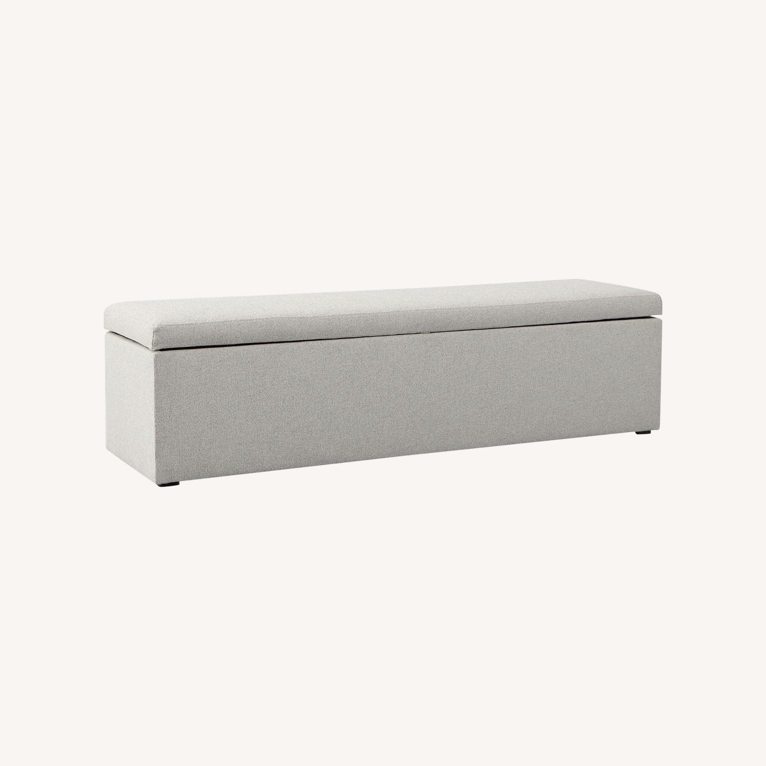 West Elm Emmett Storage Bench - image-0