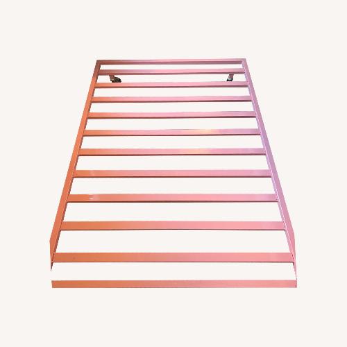 Used Room& Board Steel Queen Size Trundle Bed for sale on AptDeco