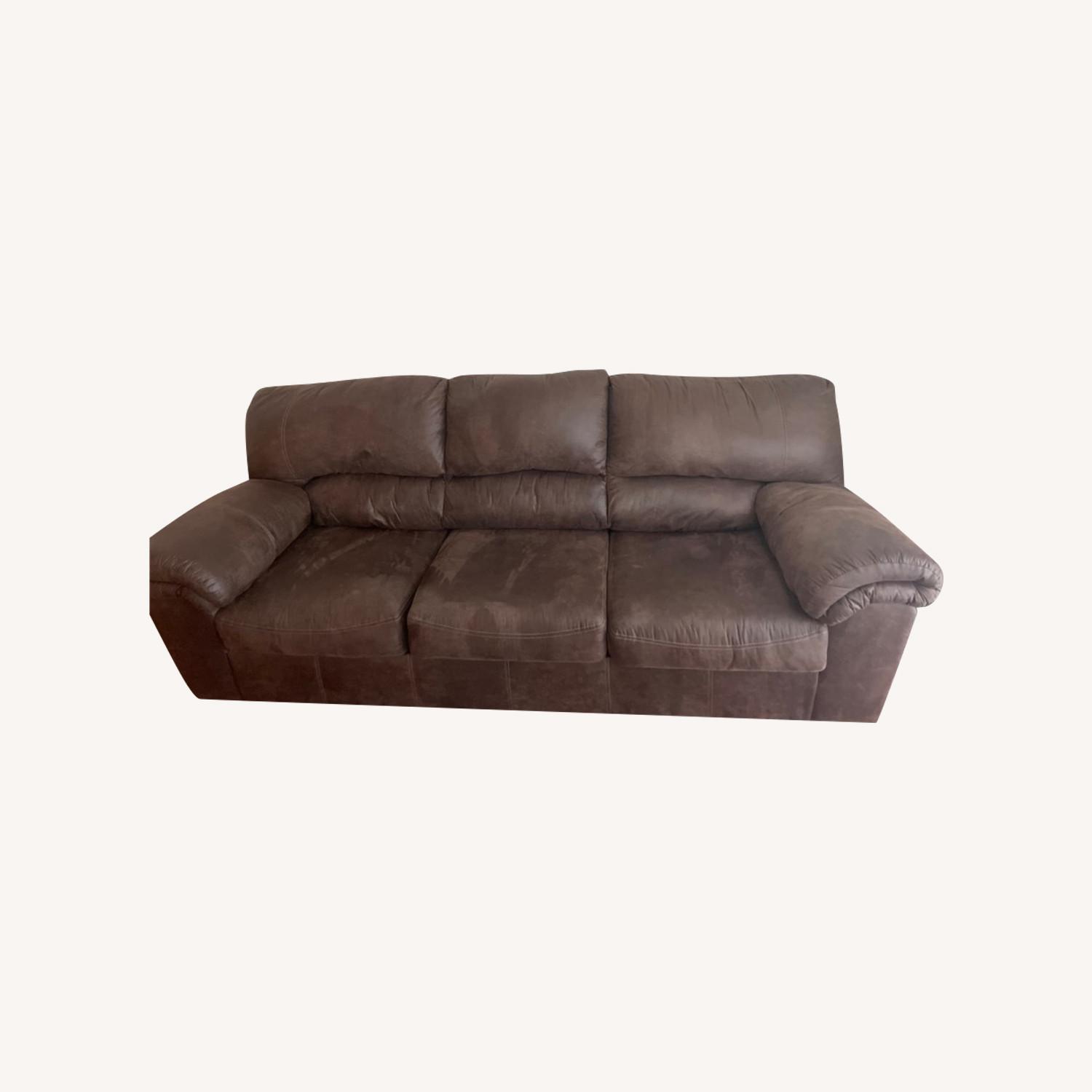 Ashley Furniture Brown Sofa - image-0