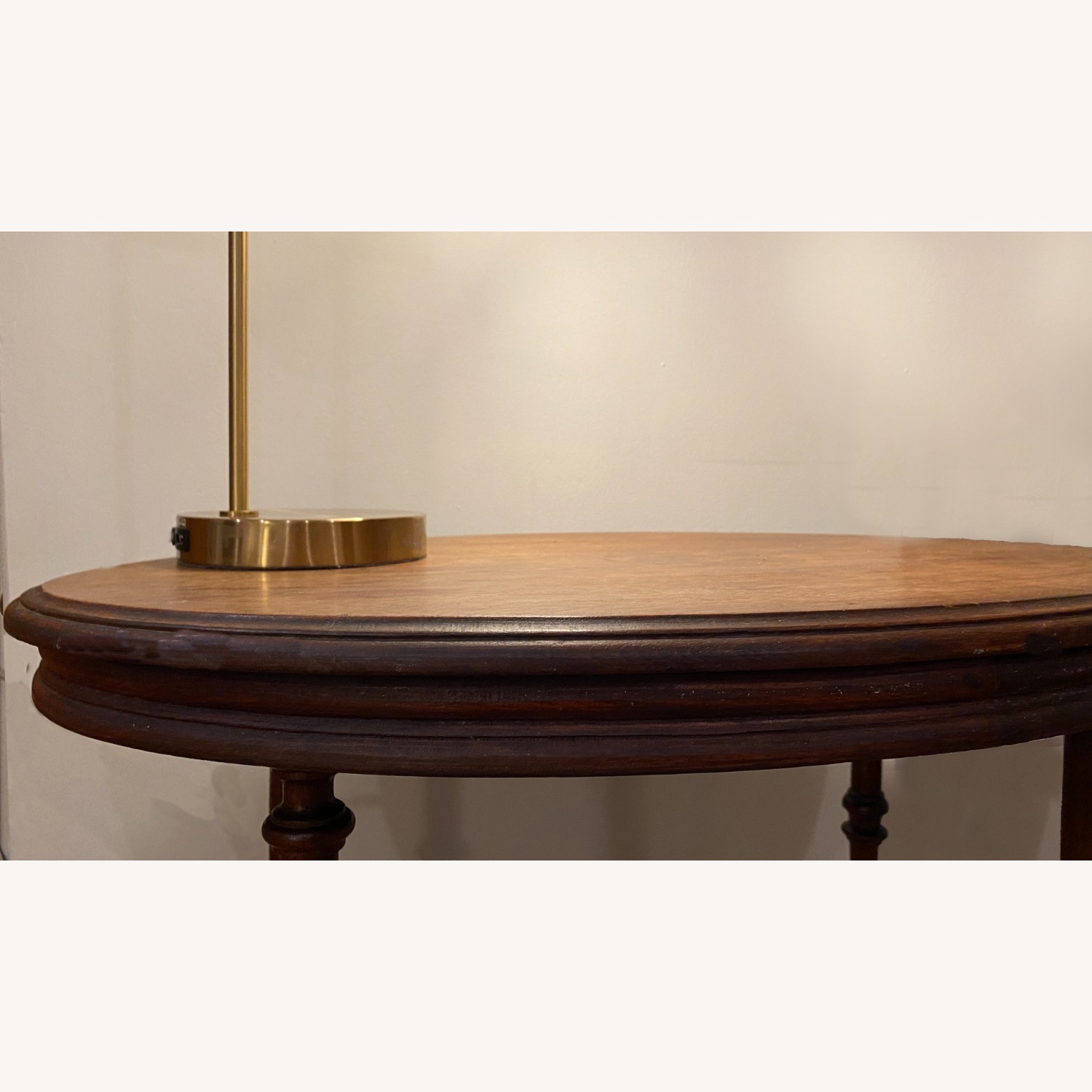 Antique Wooden Console Side Accent Table - image-7