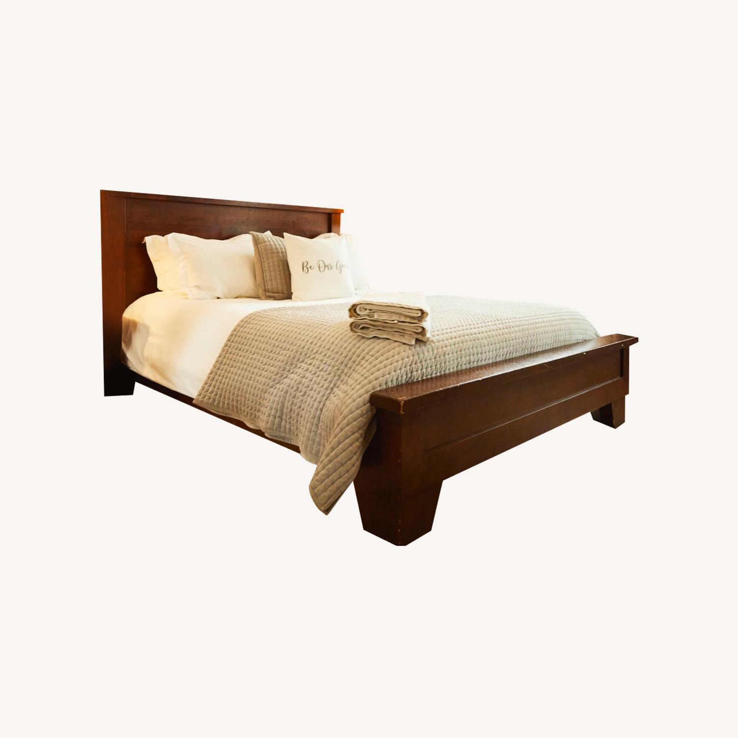 Pottery Barn Sumatra Queen Bed - image-0
