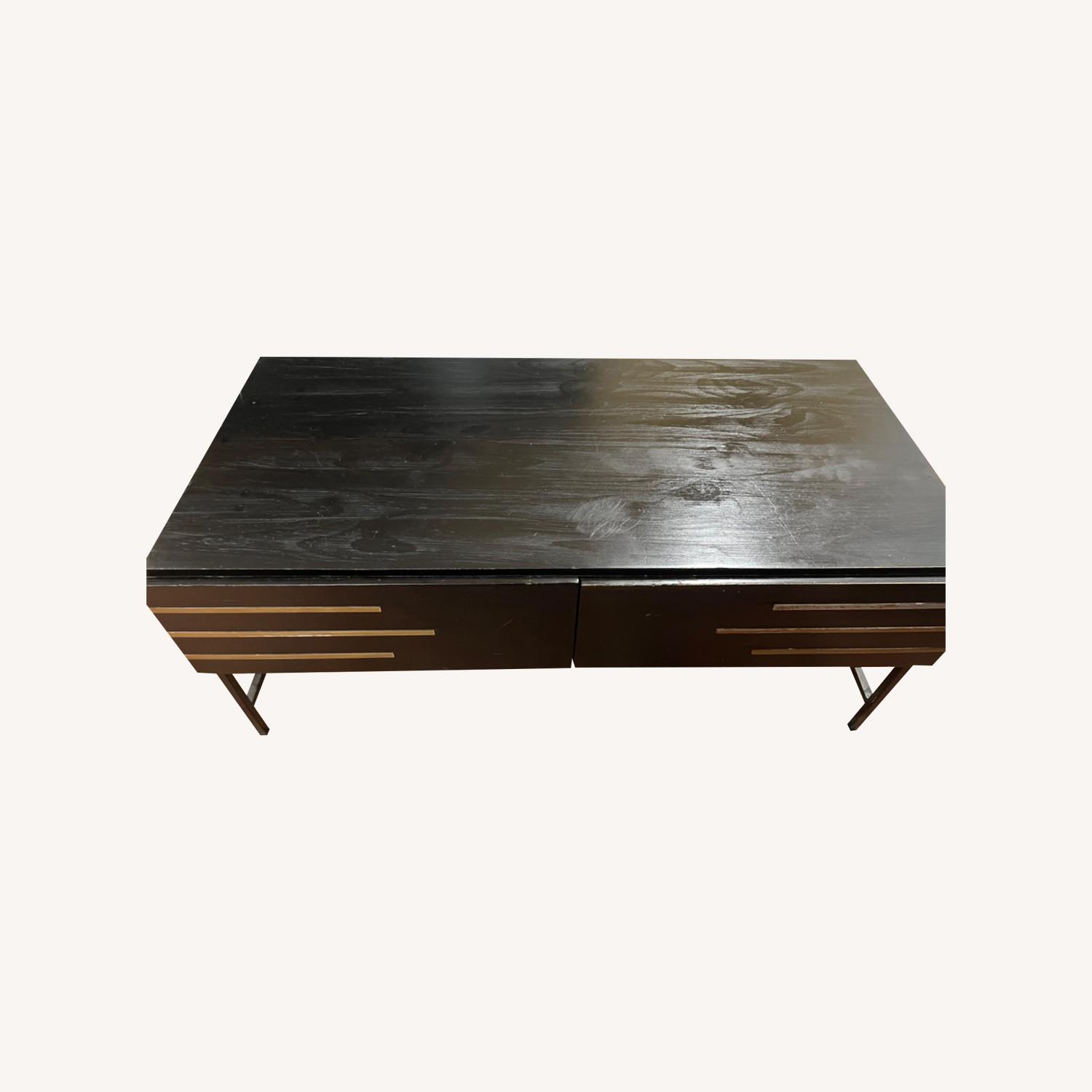Home Goods Coffee Table with Draws AptDeco