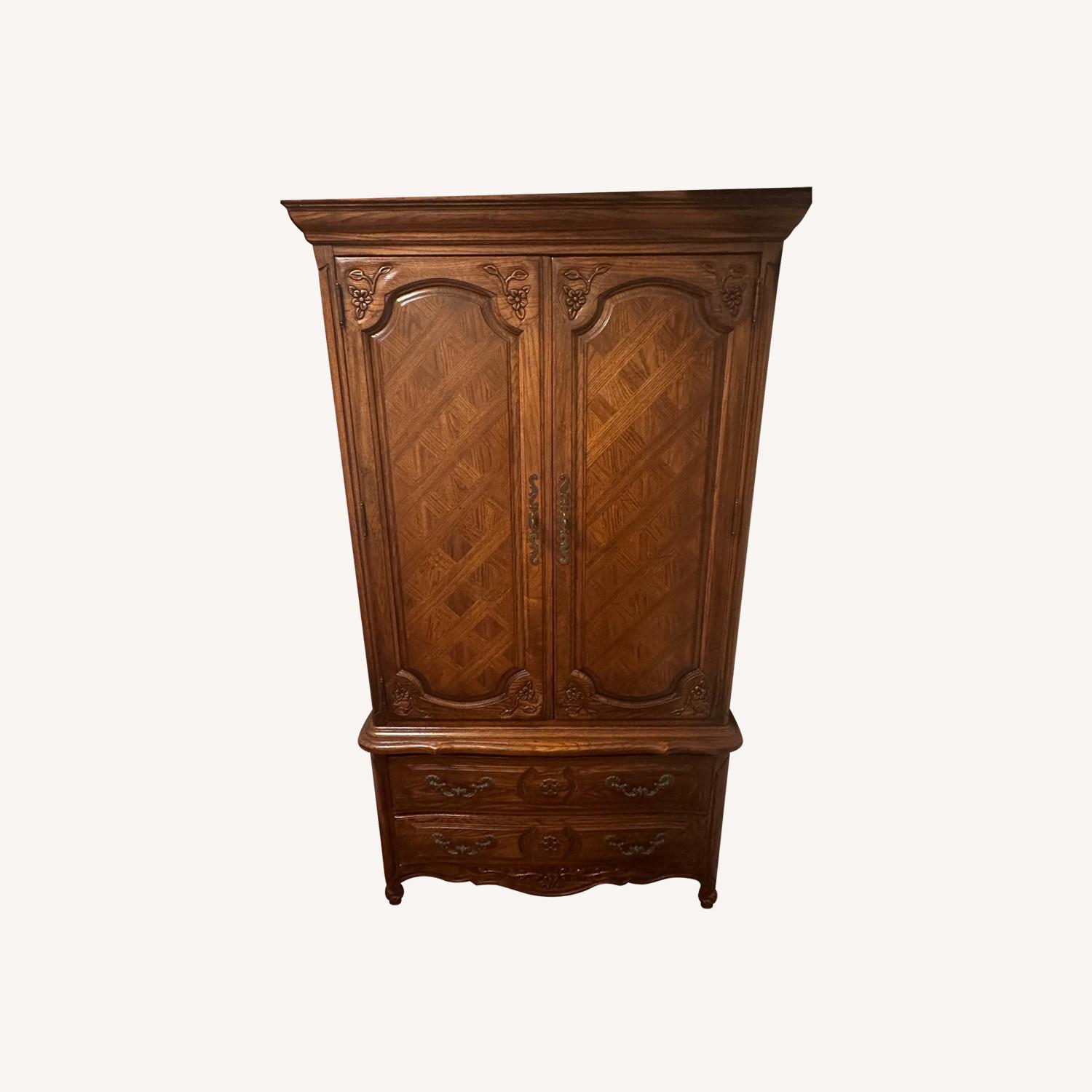 Thomasville Camille French Provincial Armoire - image-3